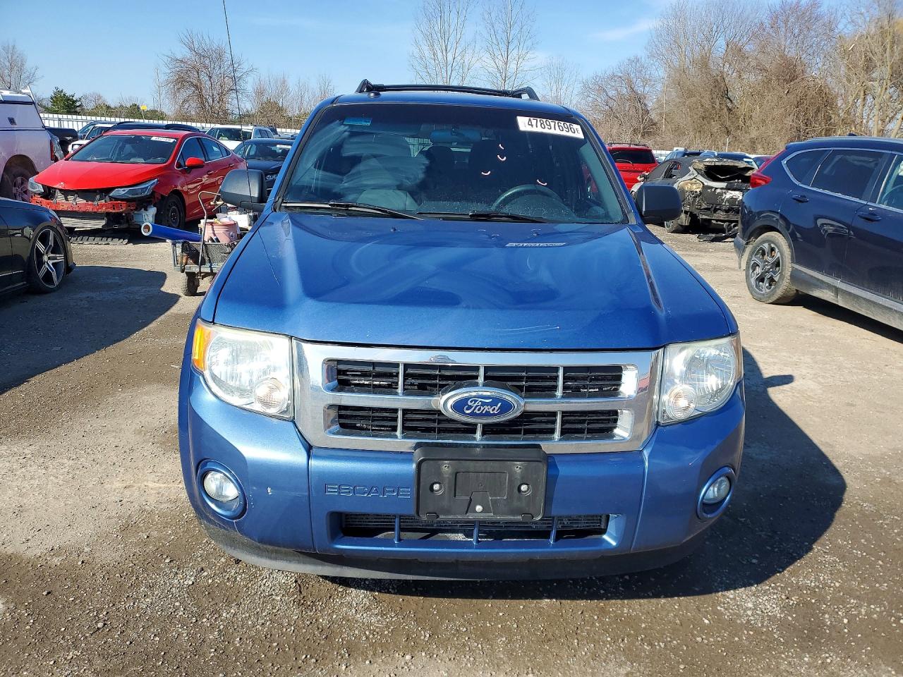 2010 Ford Escape Xlt Blue vin: 1FMCU0D76AKC56105