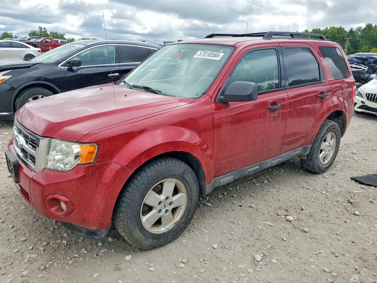 2010 Ford Escape Xlt Red vin: 1FMCU0D76AKC87371