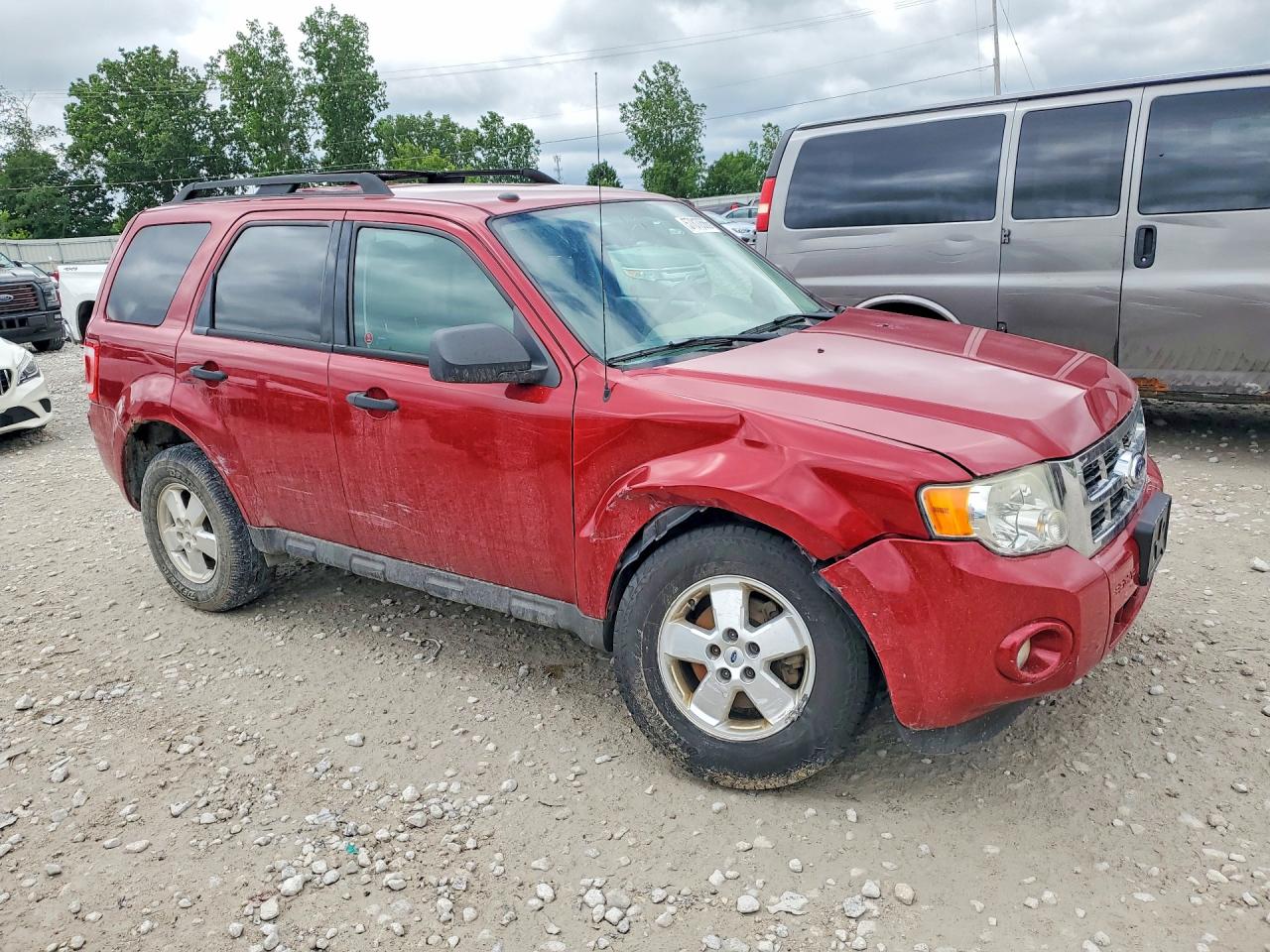 2010 Ford Escape Xlt Red vin: 1FMCU0D76AKC87371