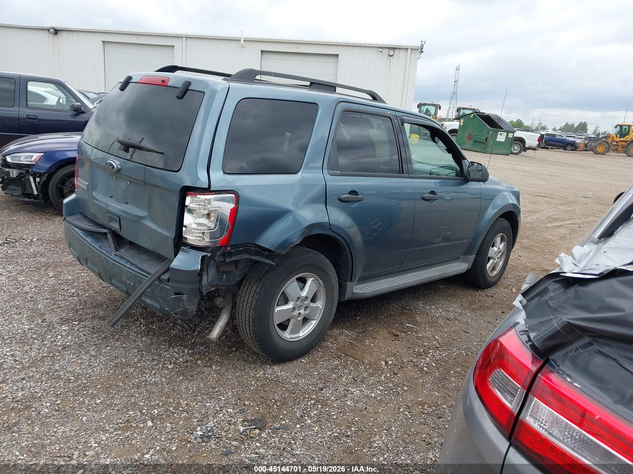 2011 Ford Escape Xlt Blue vin: 1FMCU0D76BKA05098