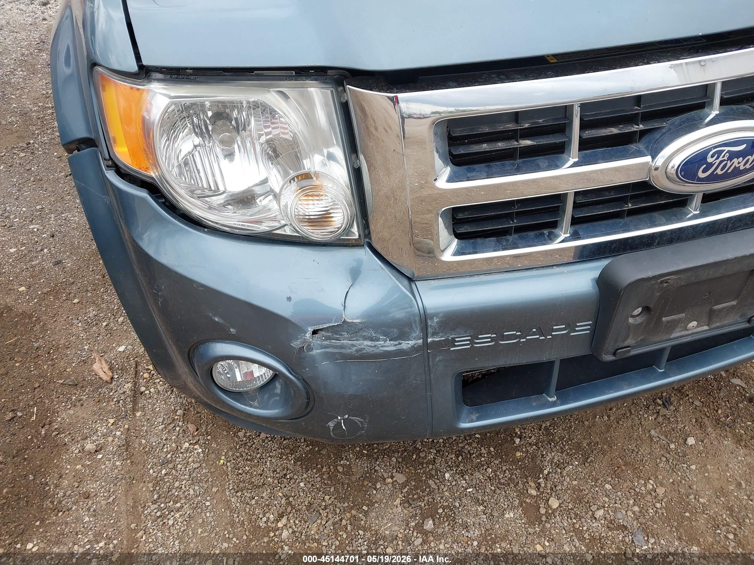2011 Ford Escape Xlt Blue vin: 1FMCU0D76BKA05098