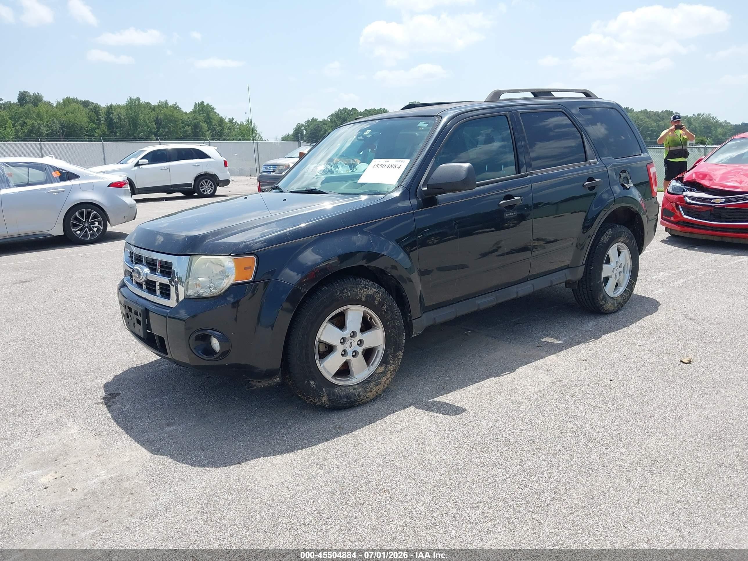2011 Ford Escape Xlt Black vin: 1FMCU0D76BKB20803