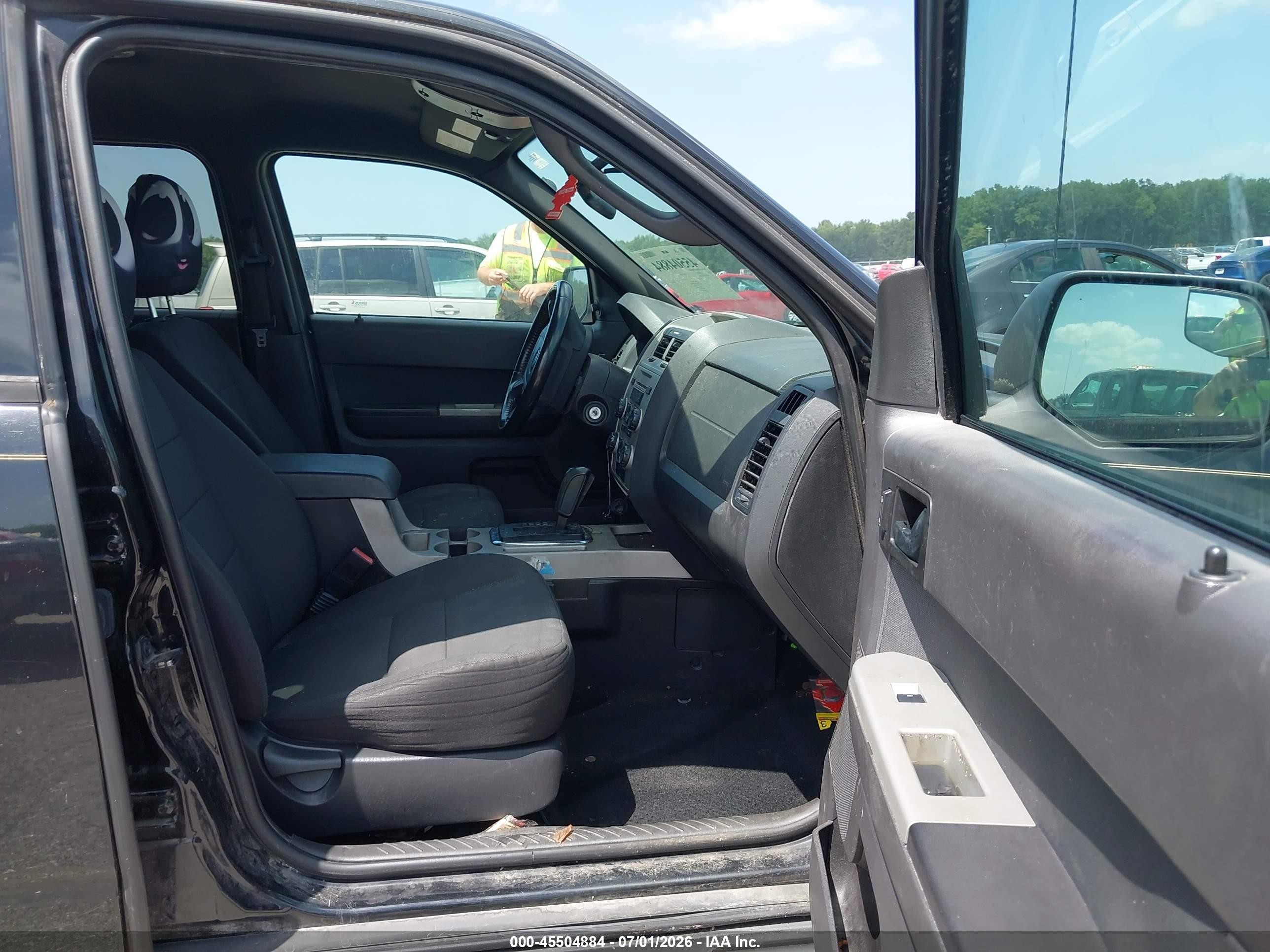 2011 Ford Escape Xlt Black vin: 1FMCU0D76BKB20803