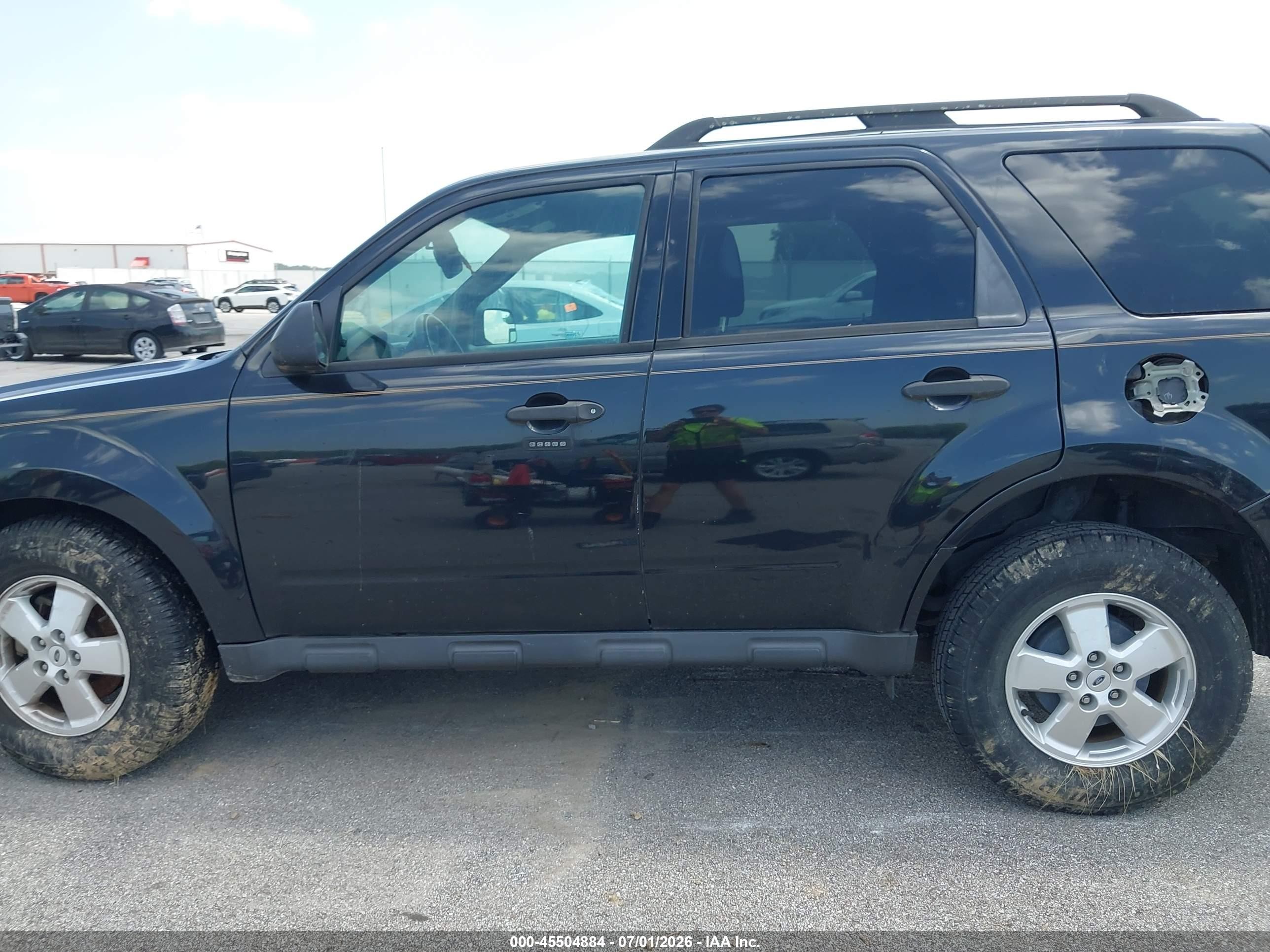 2011 Ford Escape Xlt Black vin: 1FMCU0D76BKB20803