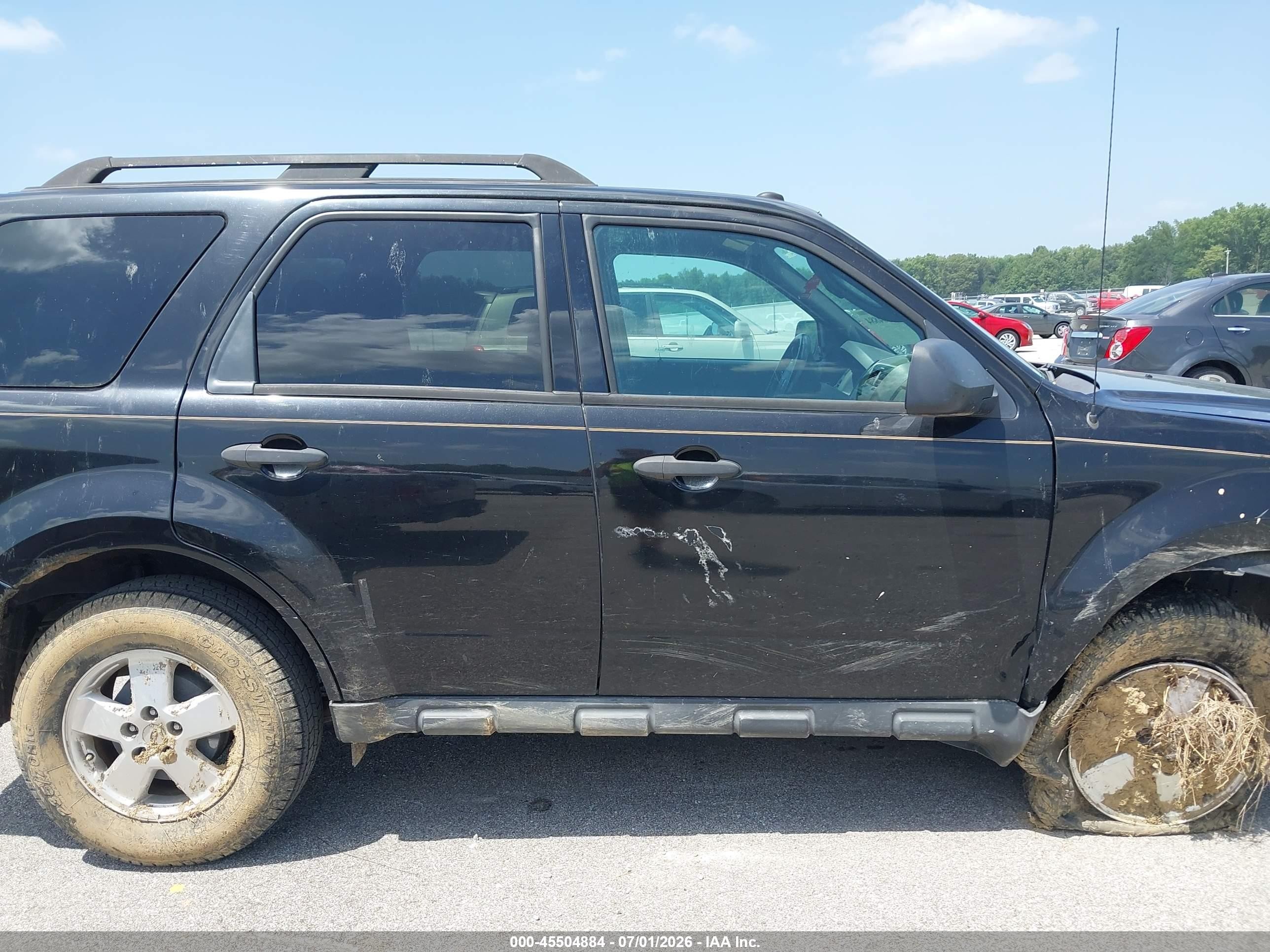 2011 Ford Escape Xlt Black vin: 1FMCU0D76BKB20803