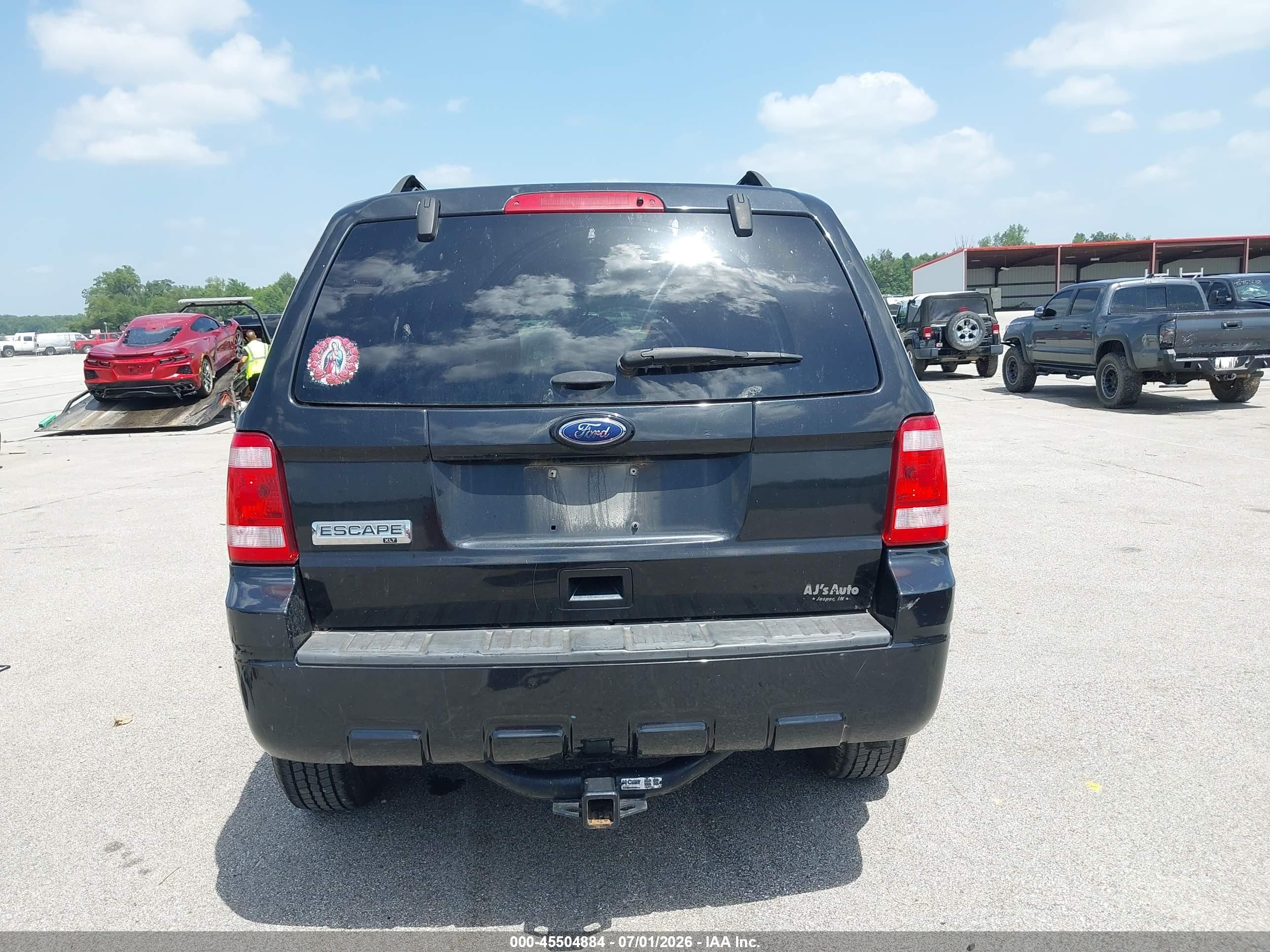 2011 Ford Escape Xlt Black vin: 1FMCU0D76BKB20803