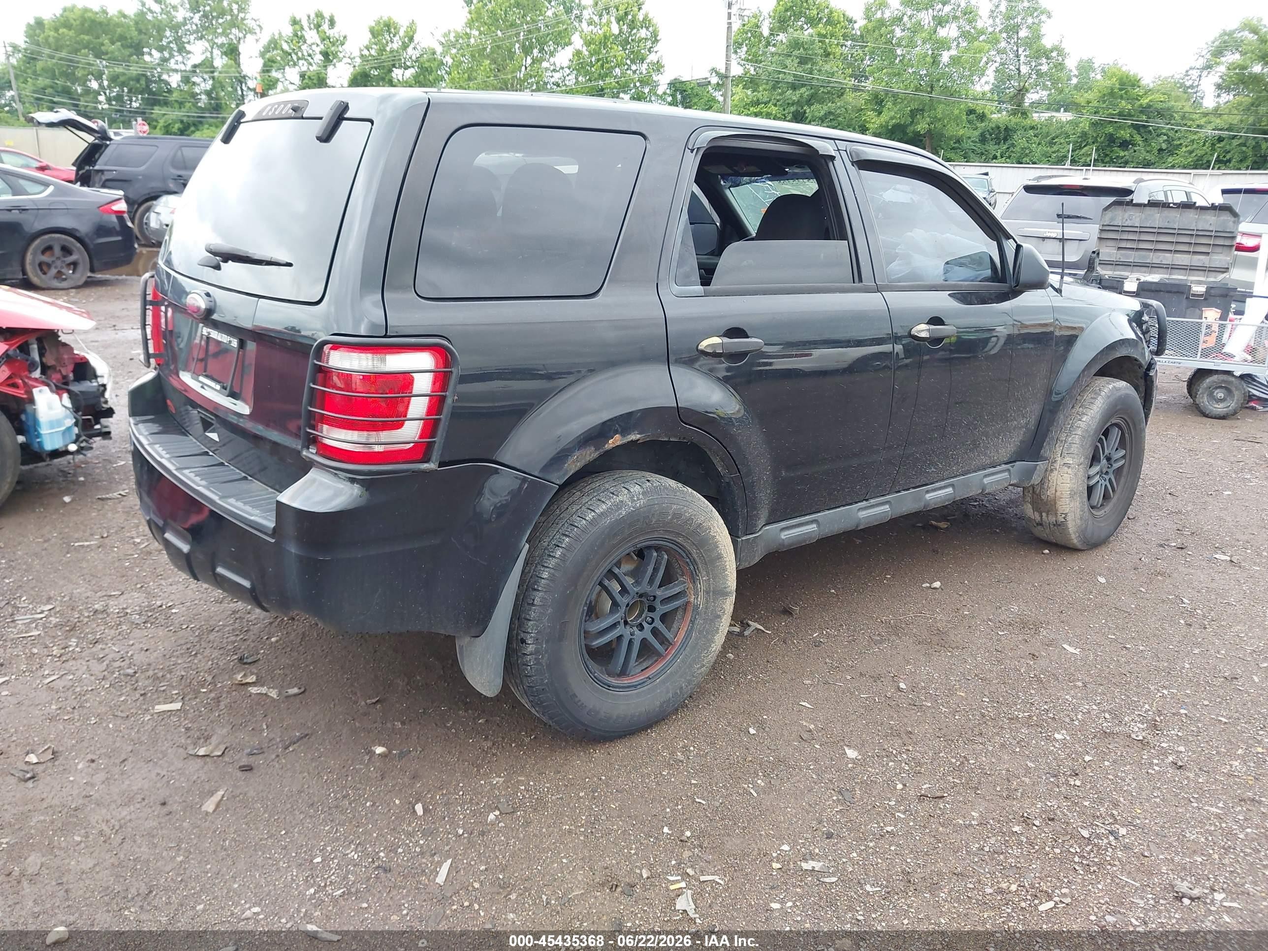 2011 Ford Escape Xlt Black vin: 1FMCU0D76BKB50948