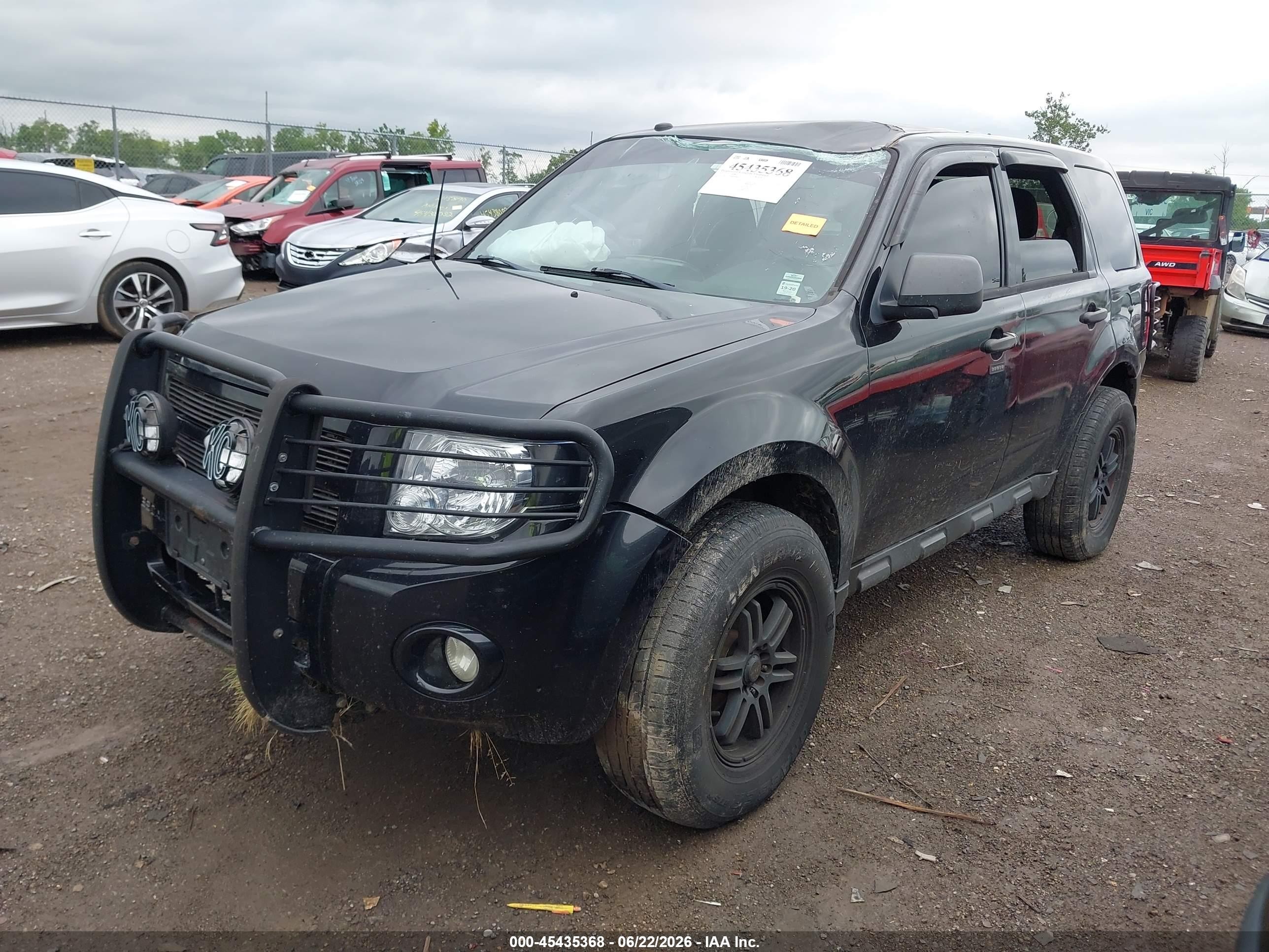 2011 Ford Escape Xlt Black vin: 1FMCU0D76BKB50948