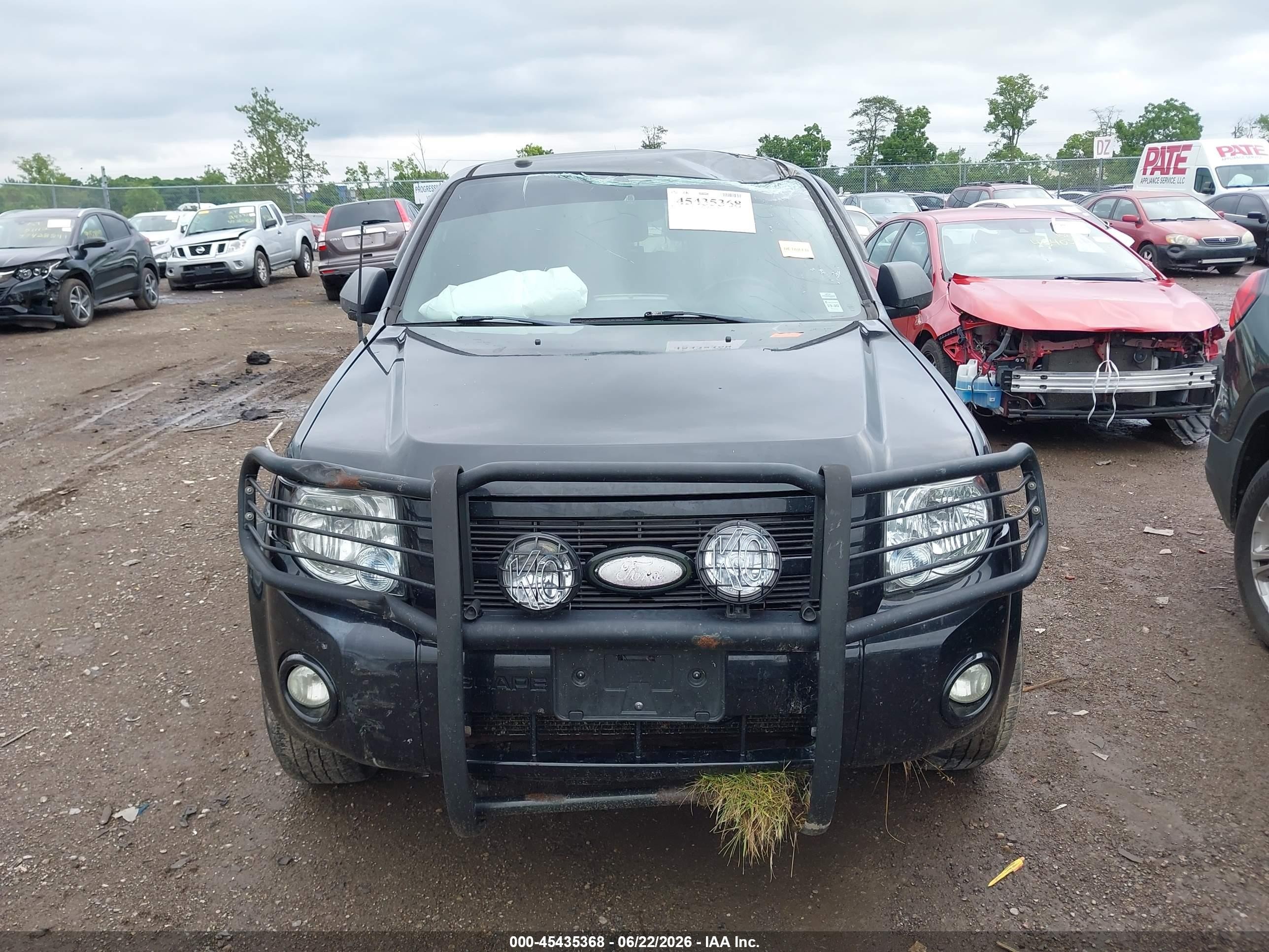 2011 Ford Escape Xlt Black vin: 1FMCU0D76BKB50948