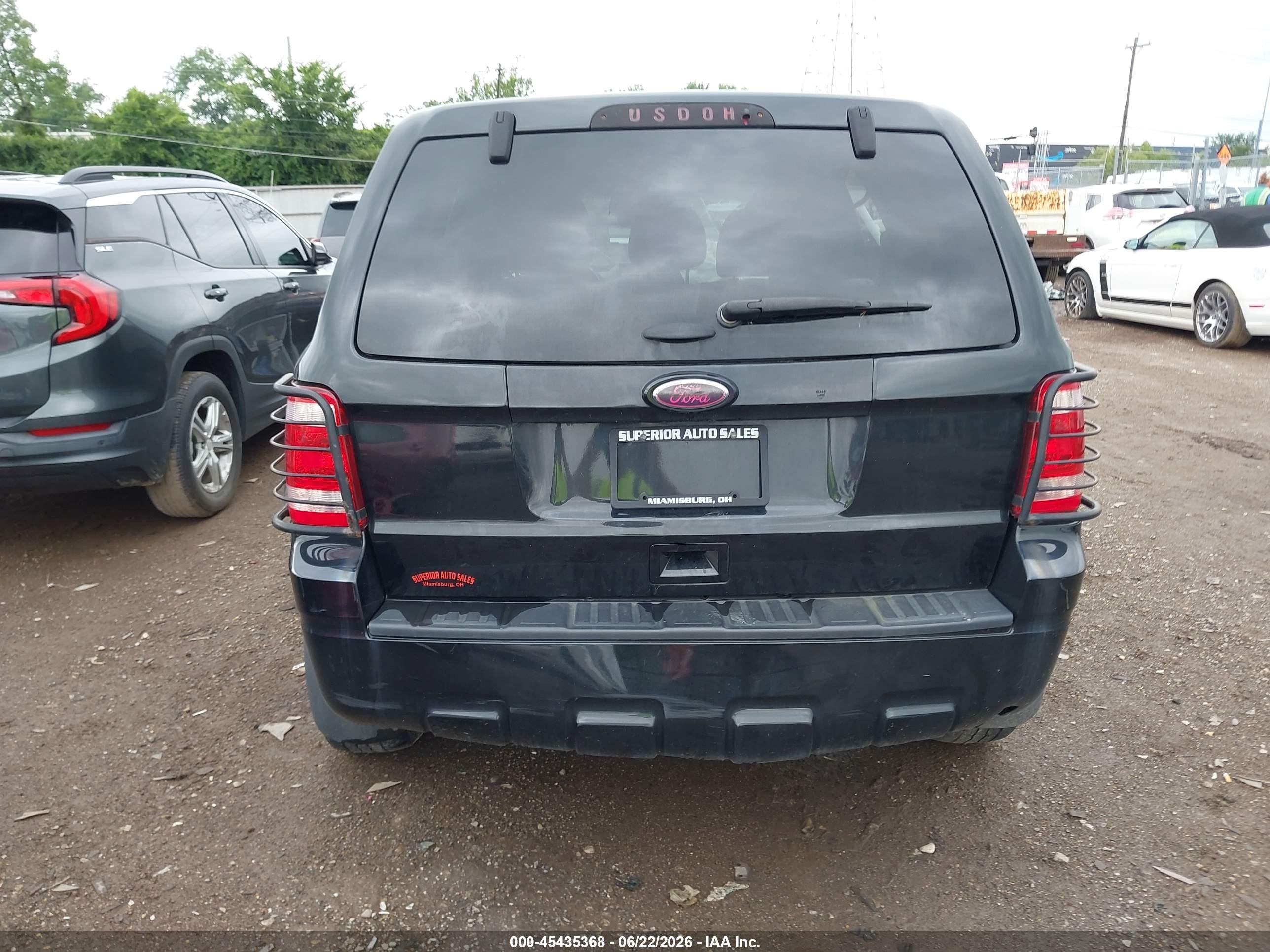 2011 Ford Escape Xlt Black vin: 1FMCU0D76BKB50948