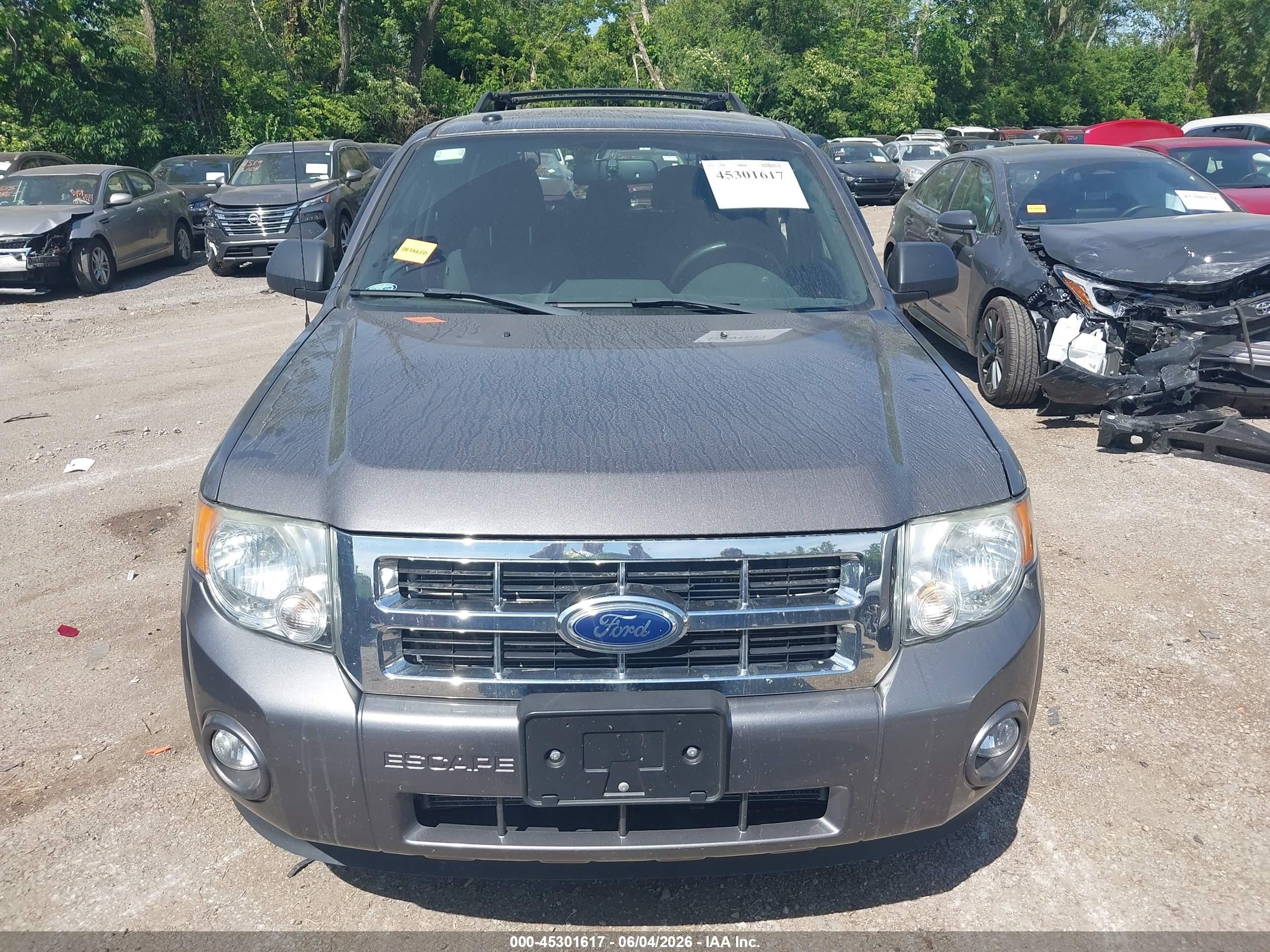 2011 Ford Escape Xlt Gray vin: 1FMCU0D76BKB83142