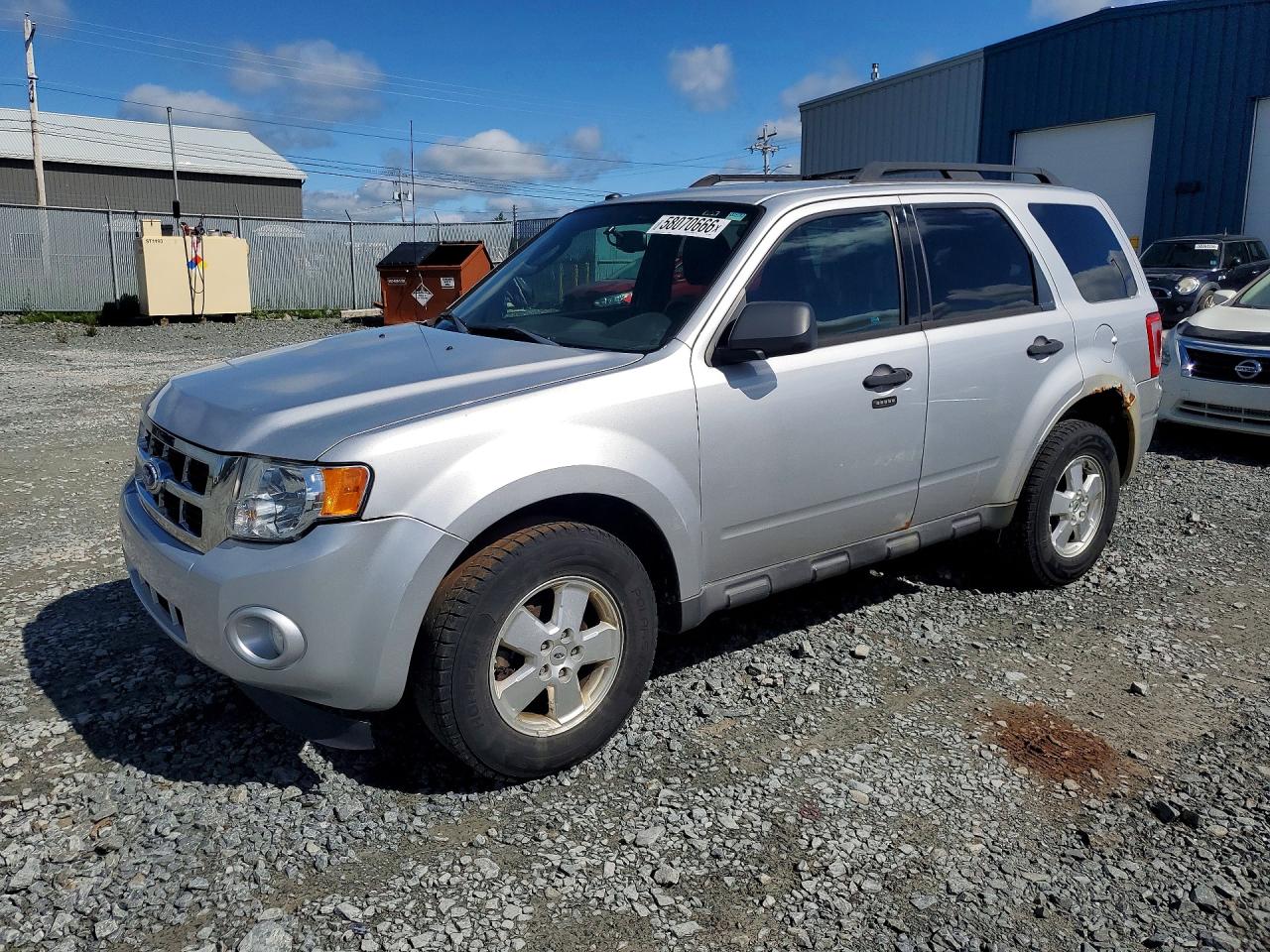 2011 Ford Escape Xlt Silver vin: 1FMCU0D76BKC00618
