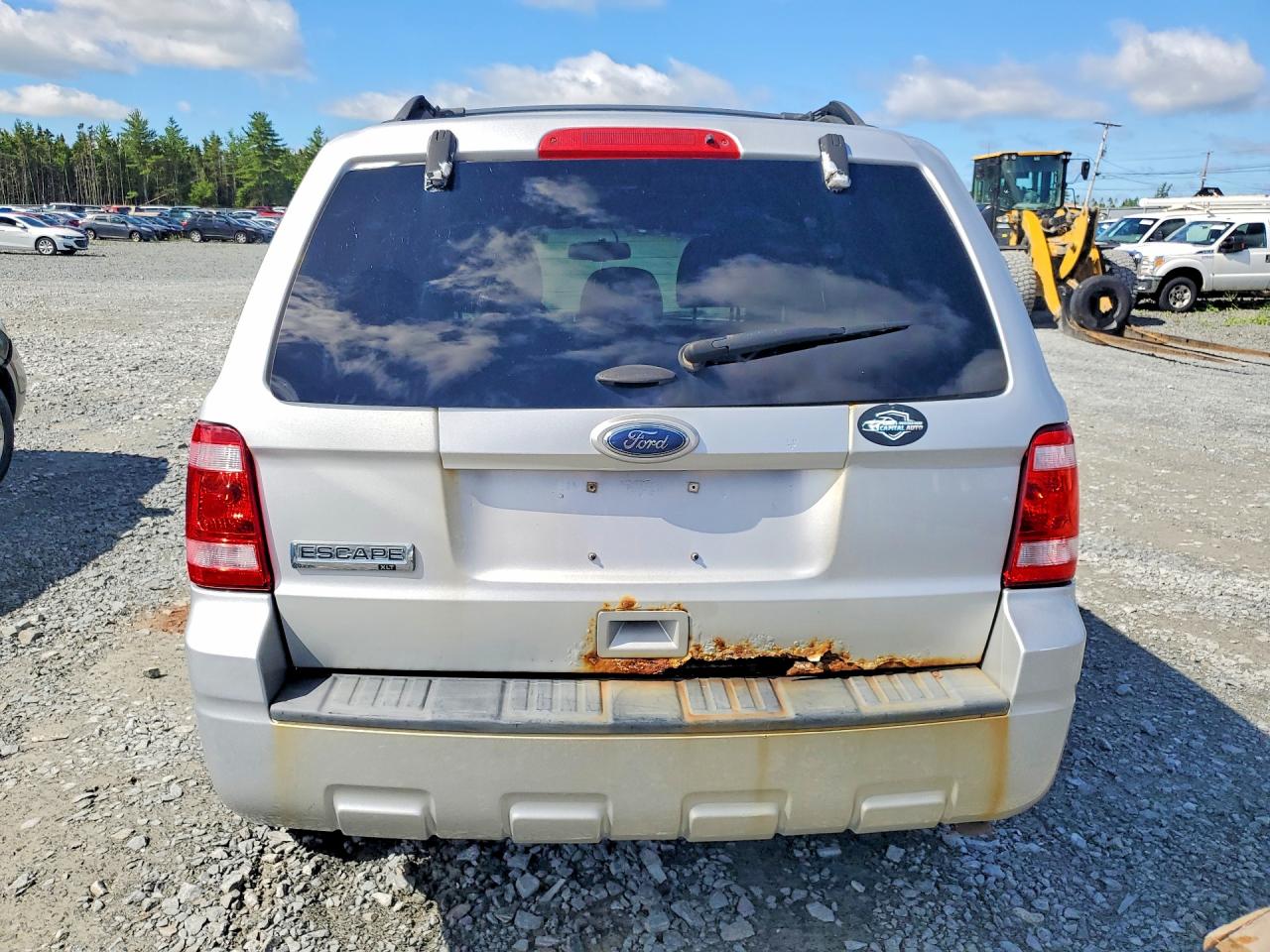 2011 Ford Escape Xlt Silver vin: 1FMCU0D76BKC00618