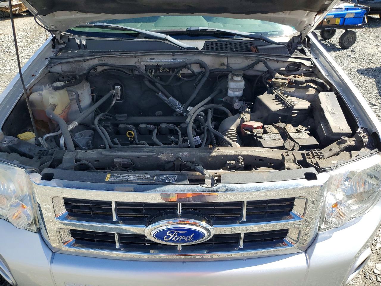 2011 Ford Escape Xlt Silver vin: 1FMCU0D76BKC00618