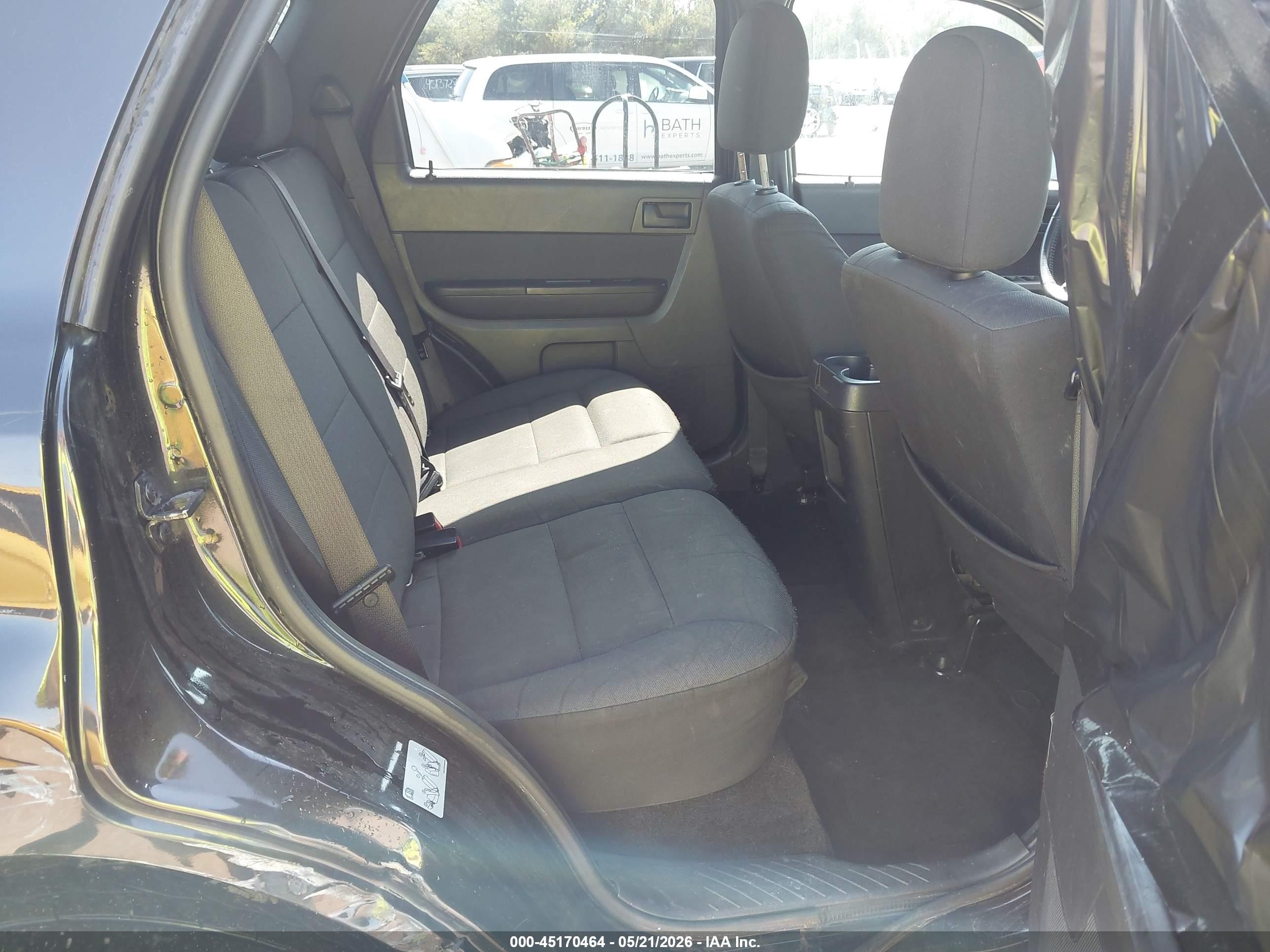 2011 Ford Escape Xlt Black vin: 1FMCU0D76BKC30962