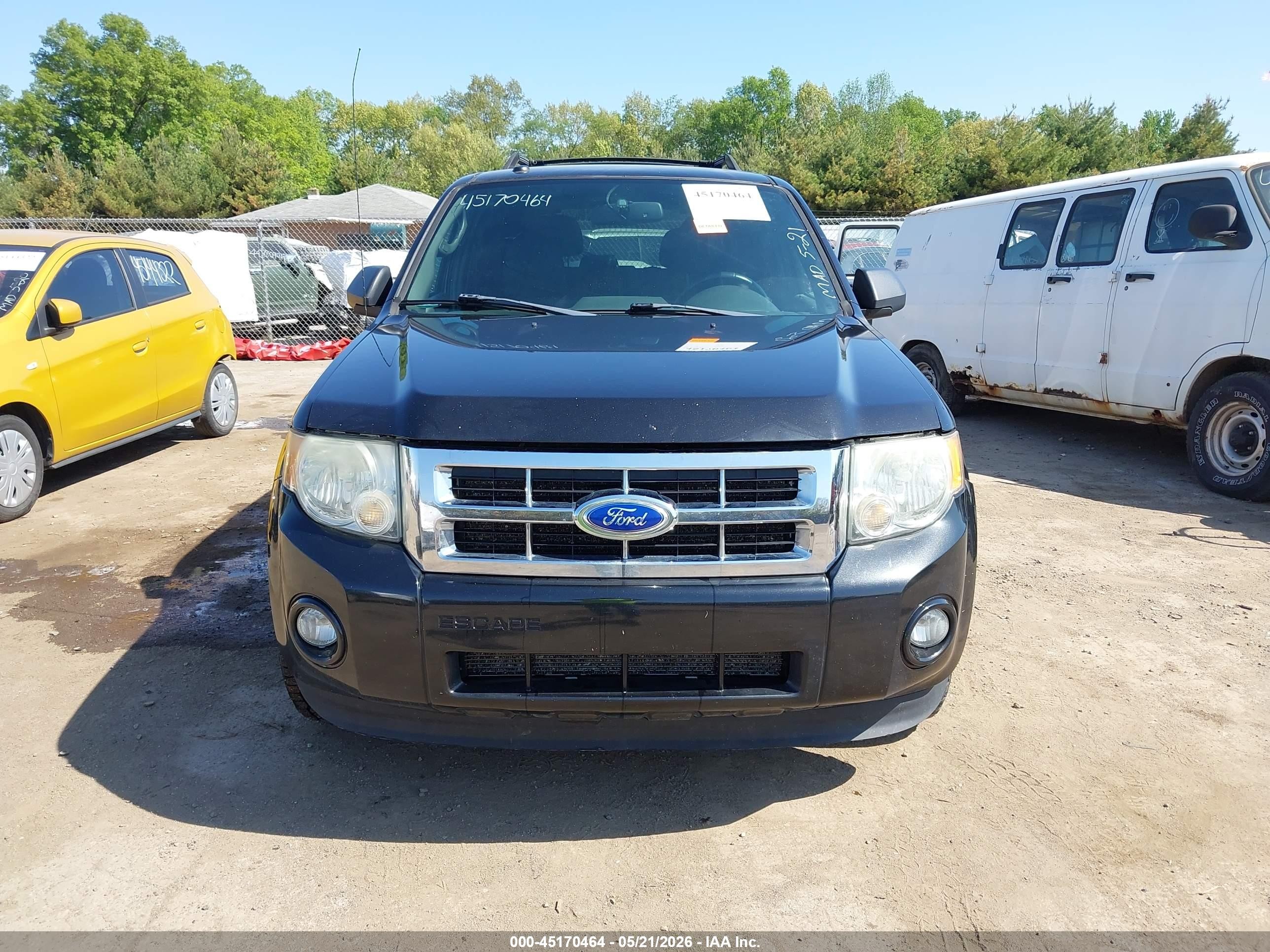 2011 Ford Escape Xlt Black vin: 1FMCU0D76BKC30962