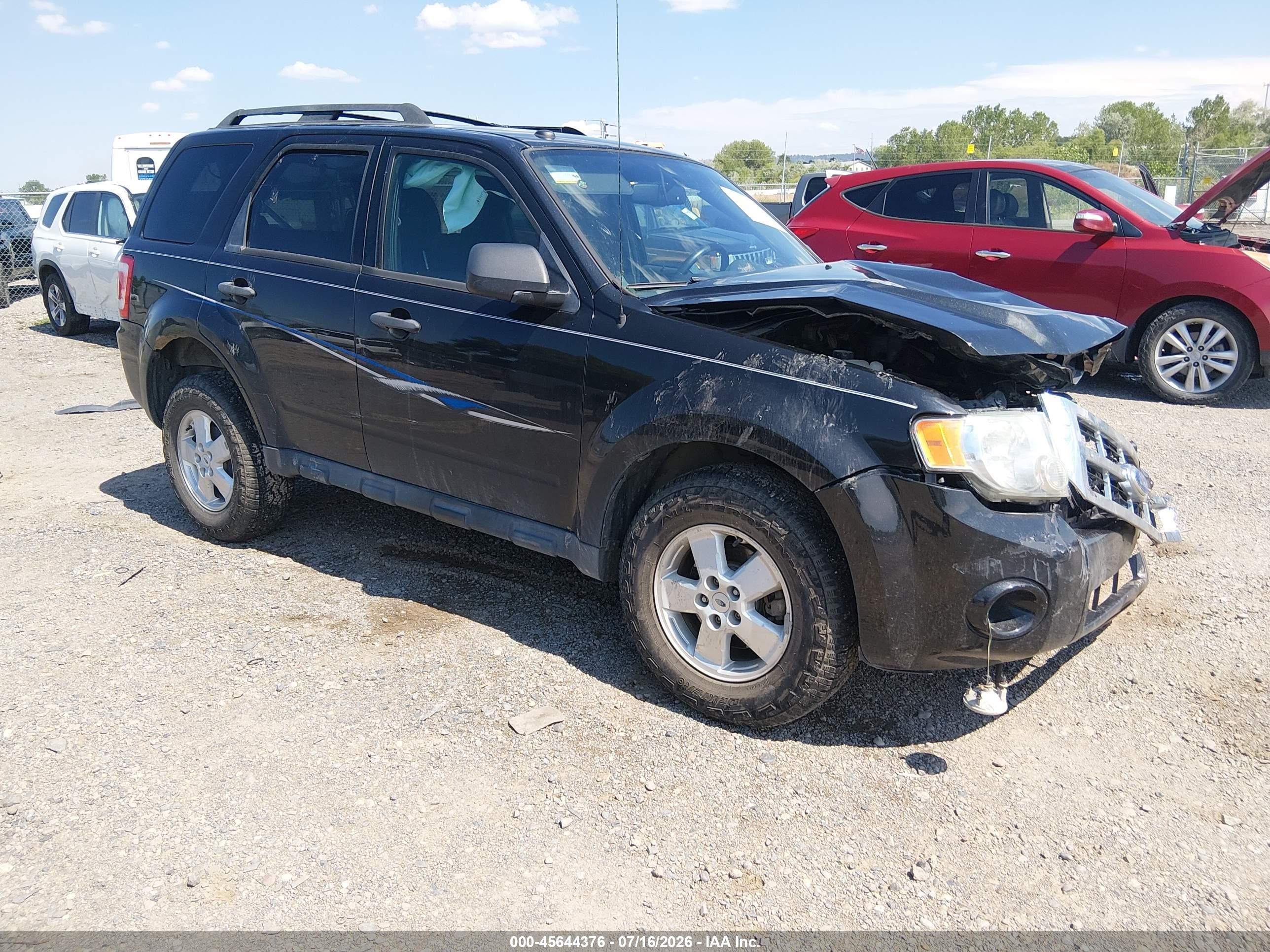 2011 Ford Escape Xlt Automatic Black vin: 1FMCU0D76BKC34106