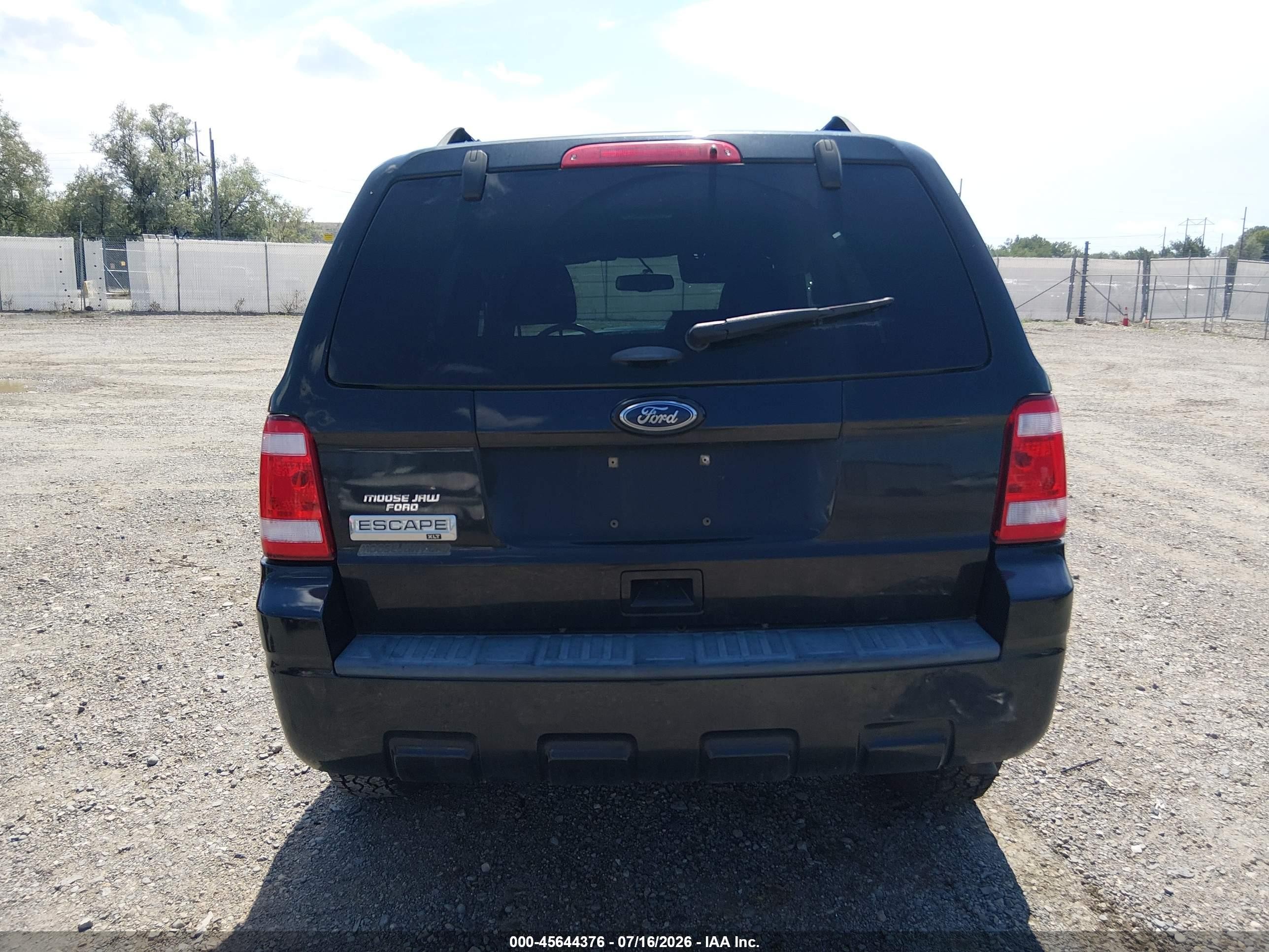 2011 Ford Escape Xlt Automatic Black vin: 1FMCU0D76BKC34106