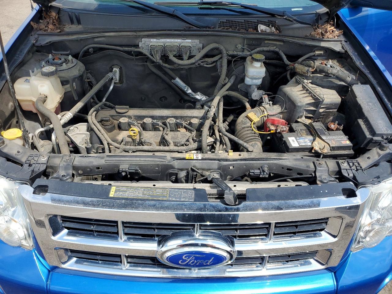 2011 Ford Escape Xlt Blue vin: 1FMCU0D76BKC61659