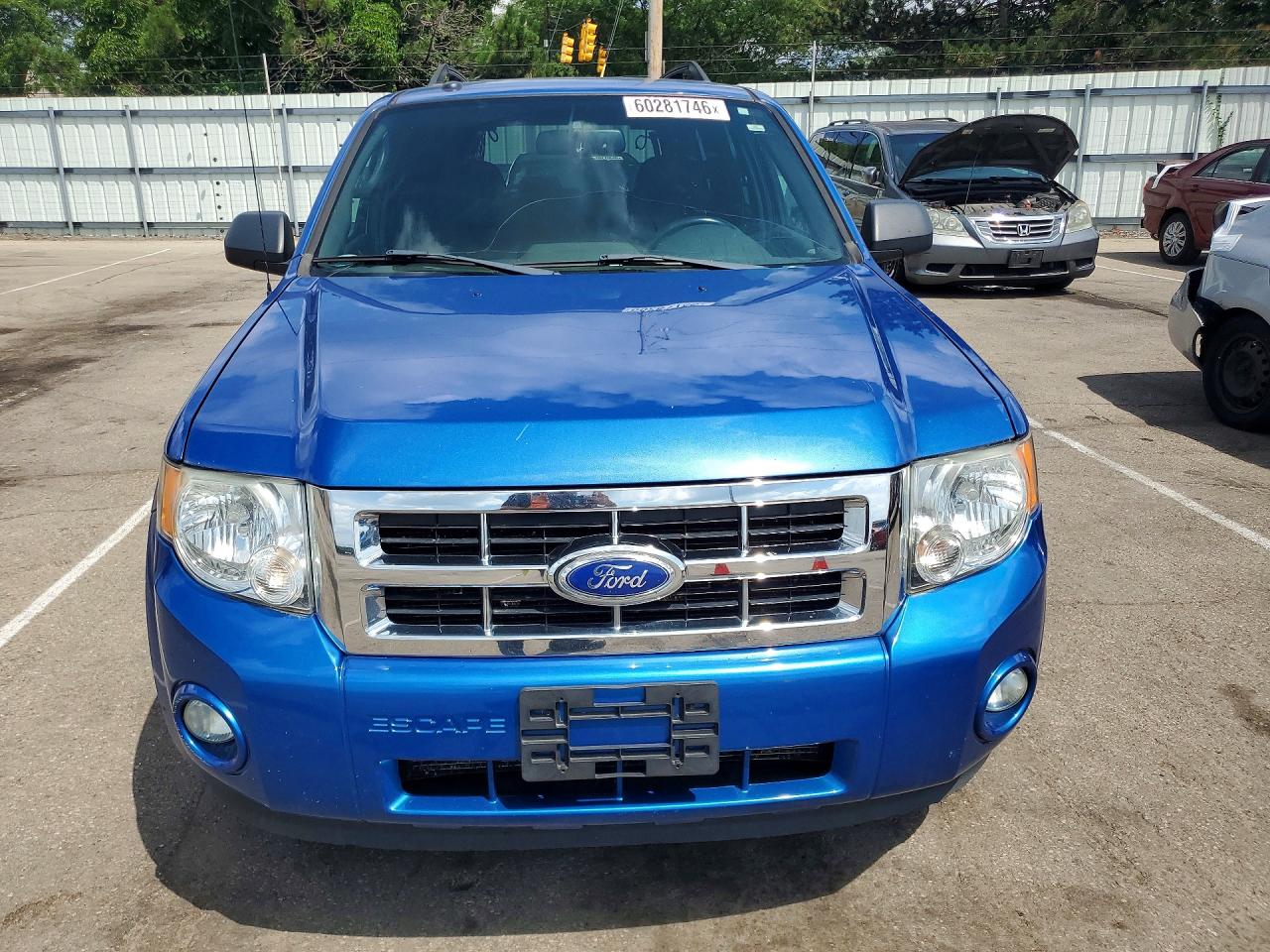 2011 Ford Escape Xlt Blue vin: 1FMCU0D76BKC61659