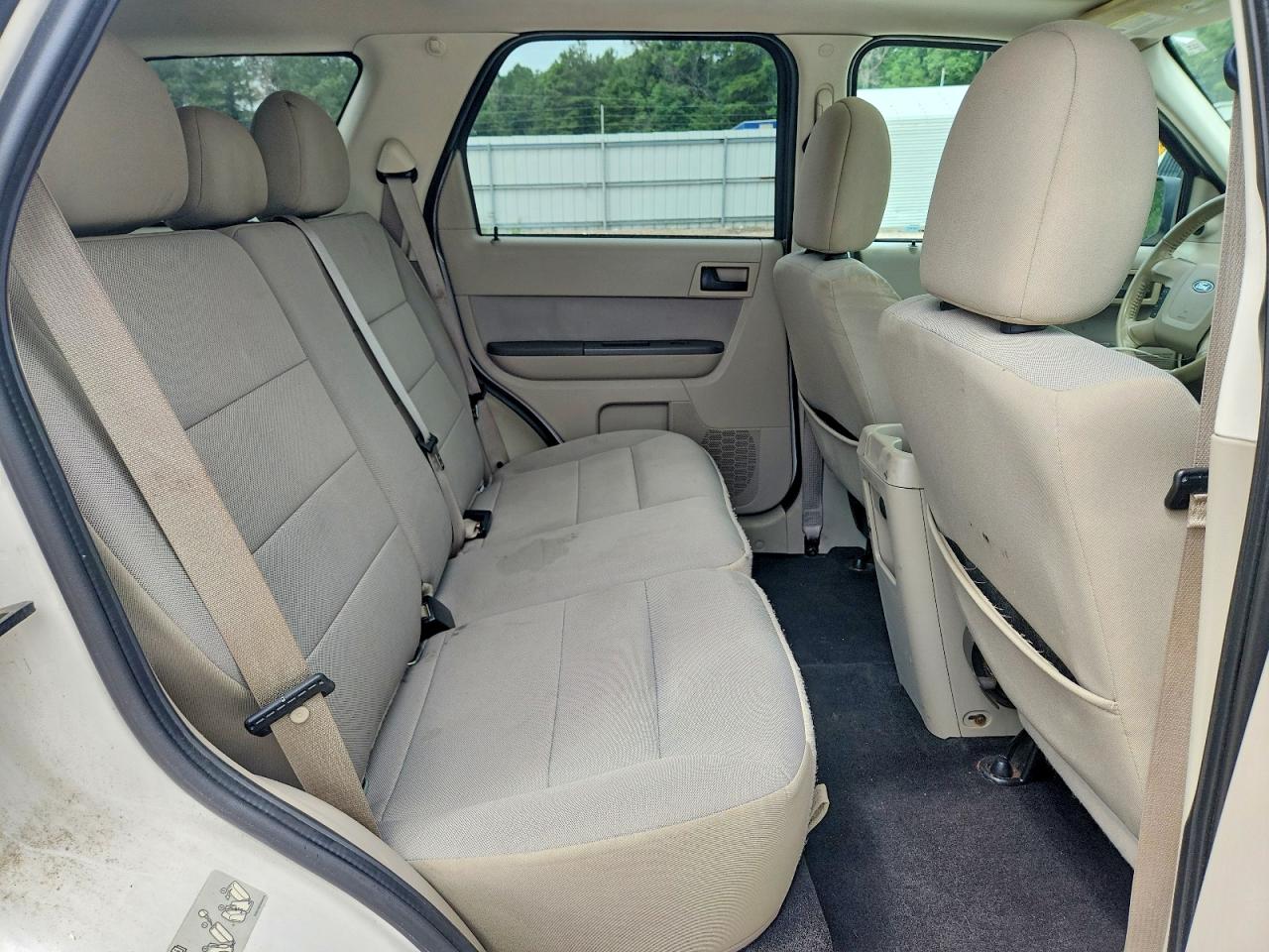 2012 Ford Escape Xlt White vin: 1FMCU0D76CKB00472