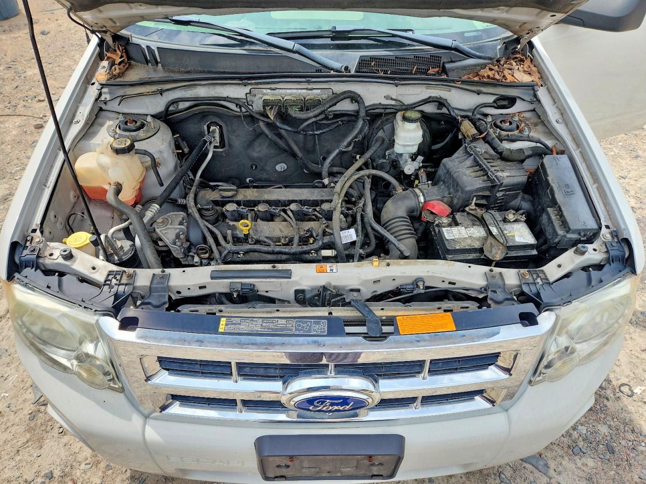 2012 Ford Escape Xlt White vin: 1FMCU0D76CKB00472