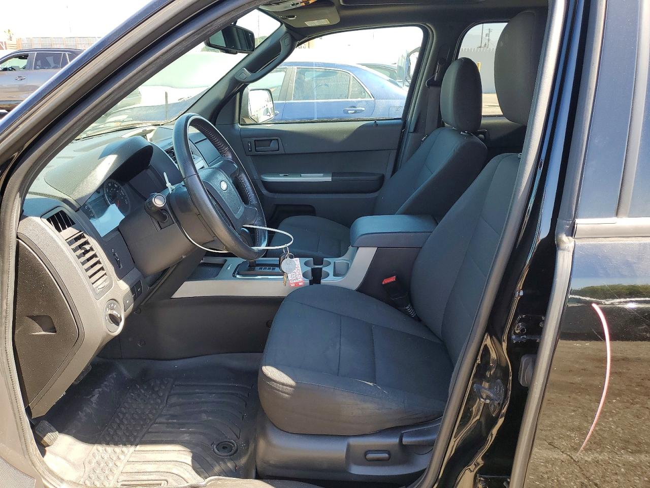 2012 Ford Escape Xlt Black vin: 1FMCU0D76CKB26196