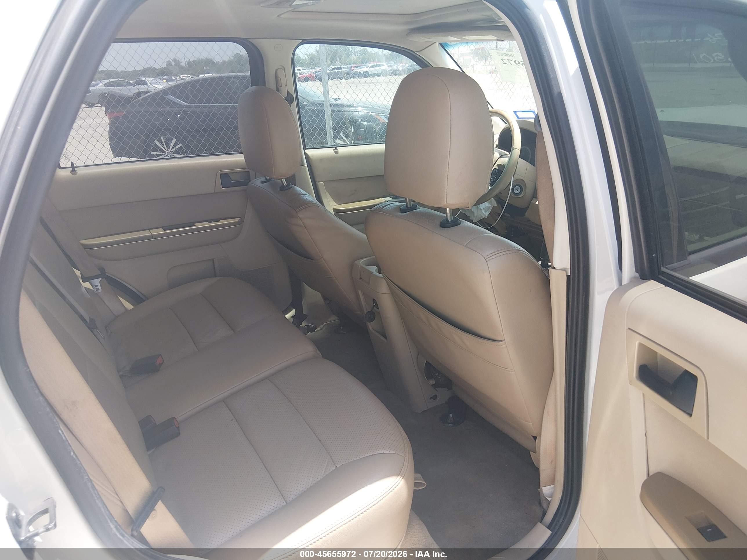 2012 Ford Escape Xlt Белый vin: 1FMCU0D76CKB30829