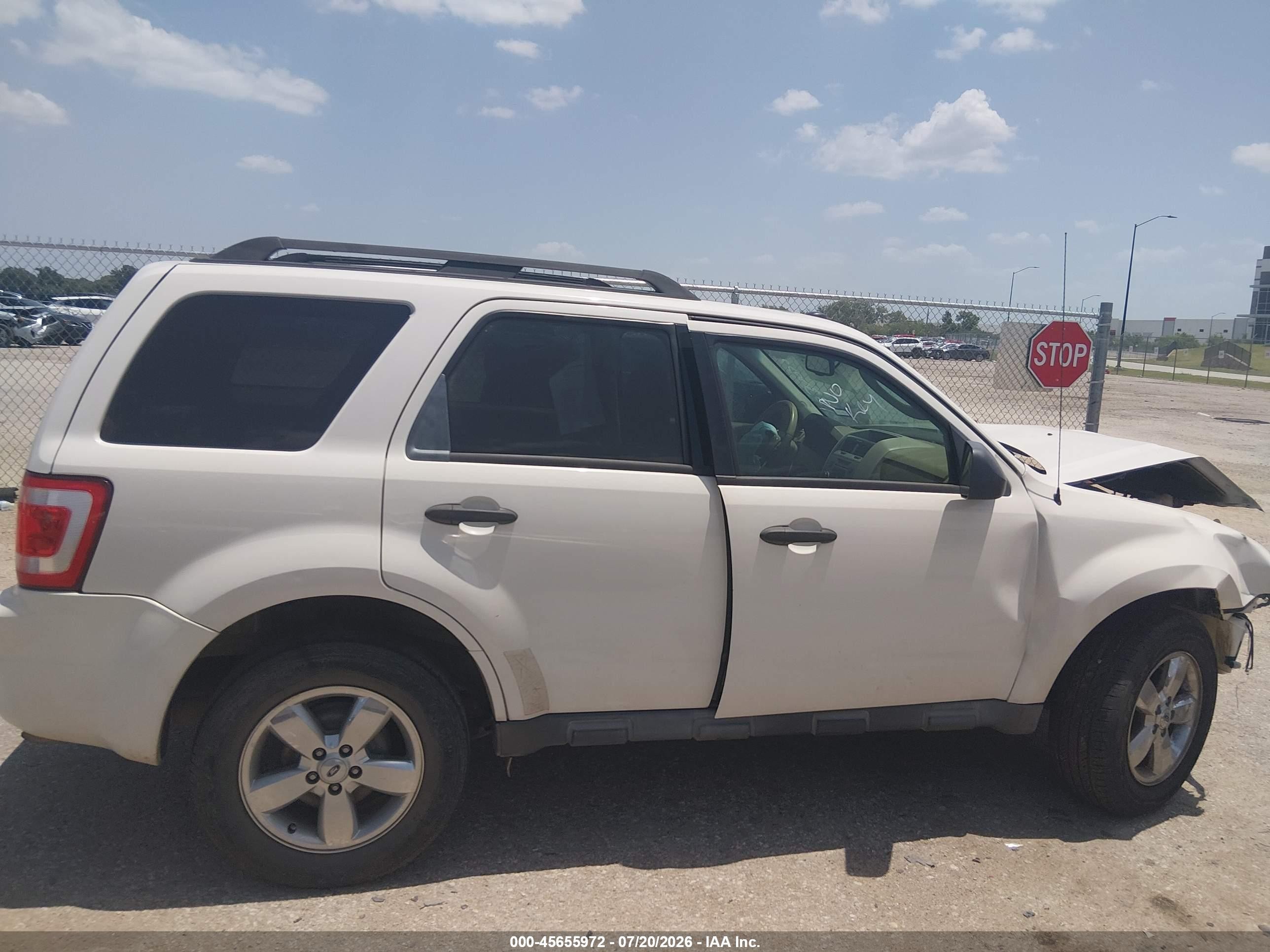 2012 Ford Escape Xlt Белый vin: 1FMCU0D76CKB30829
