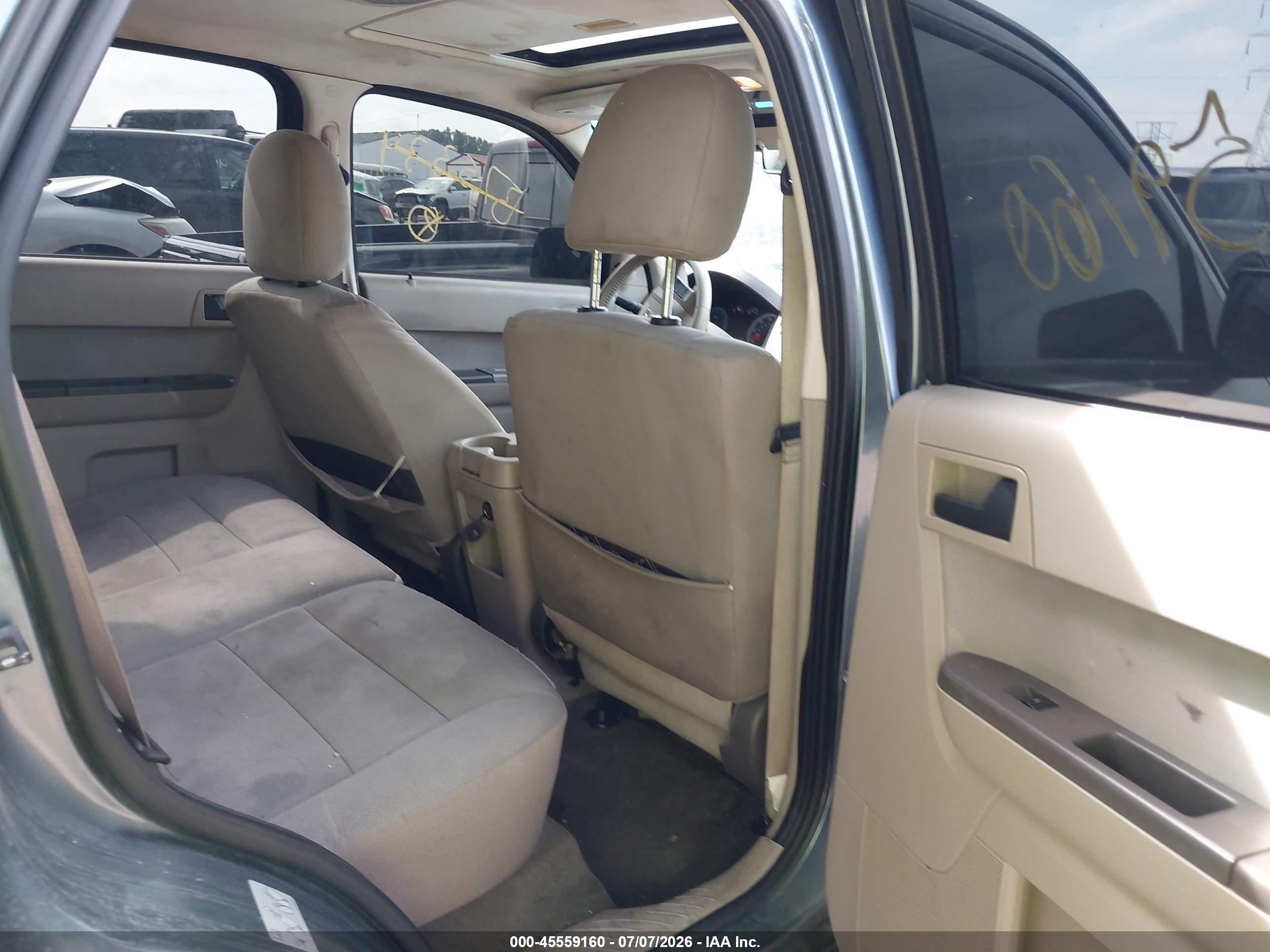 2012 Ford Escape Xlt Синий vin: 1FMCU0D76CKB75334