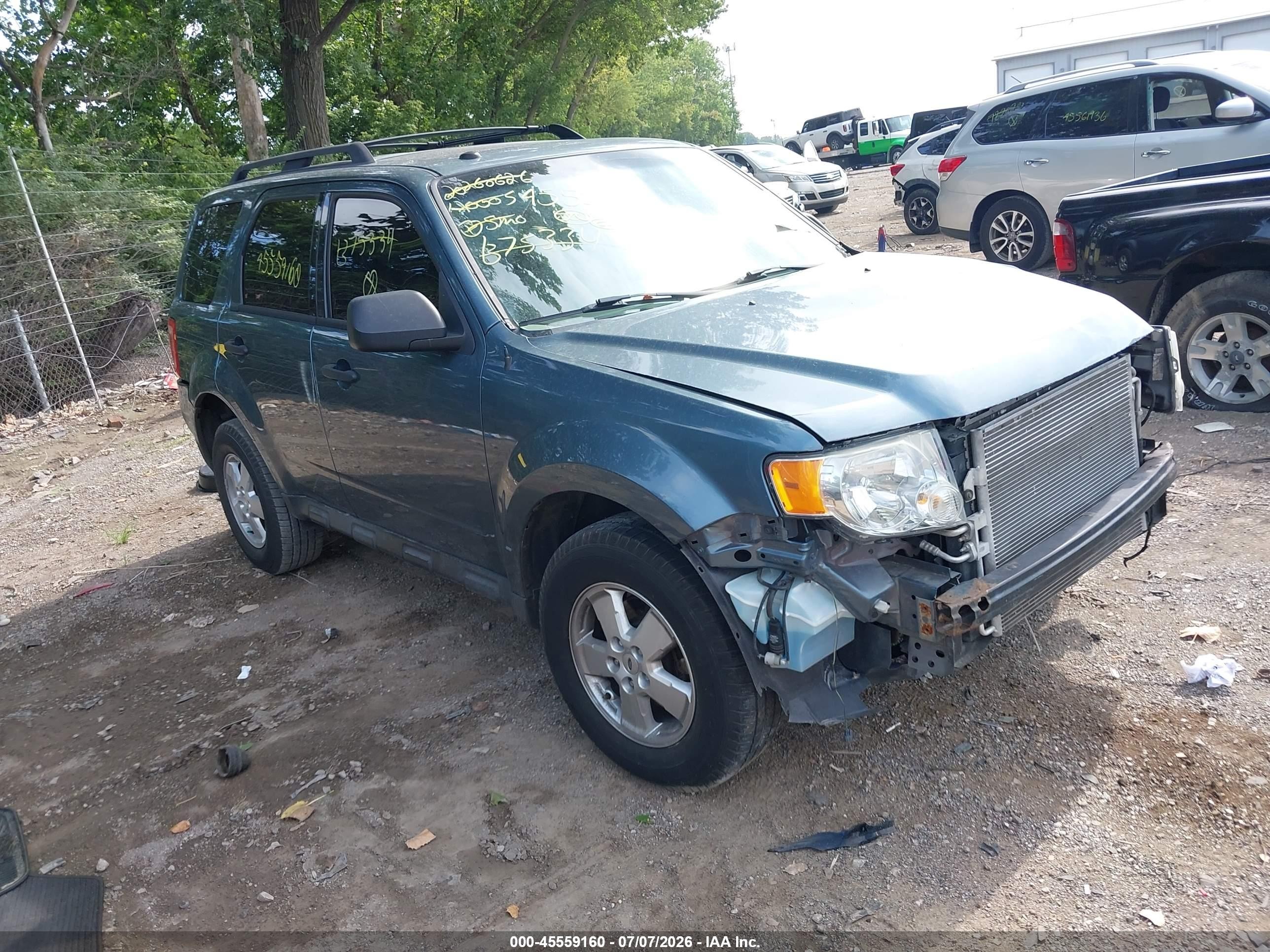2012 Ford Escape Xlt Синий vin: 1FMCU0D76CKB75334