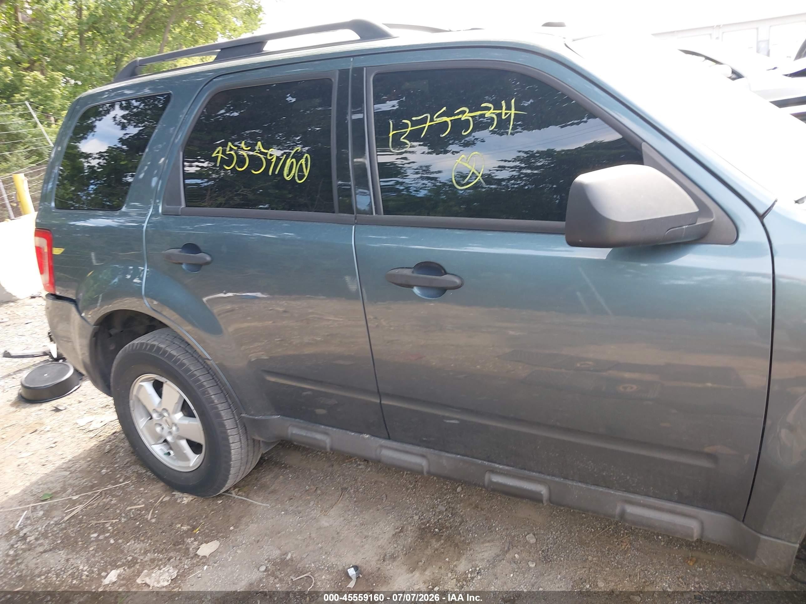 2012 Ford Escape Xlt Синий vin: 1FMCU0D76CKB75334