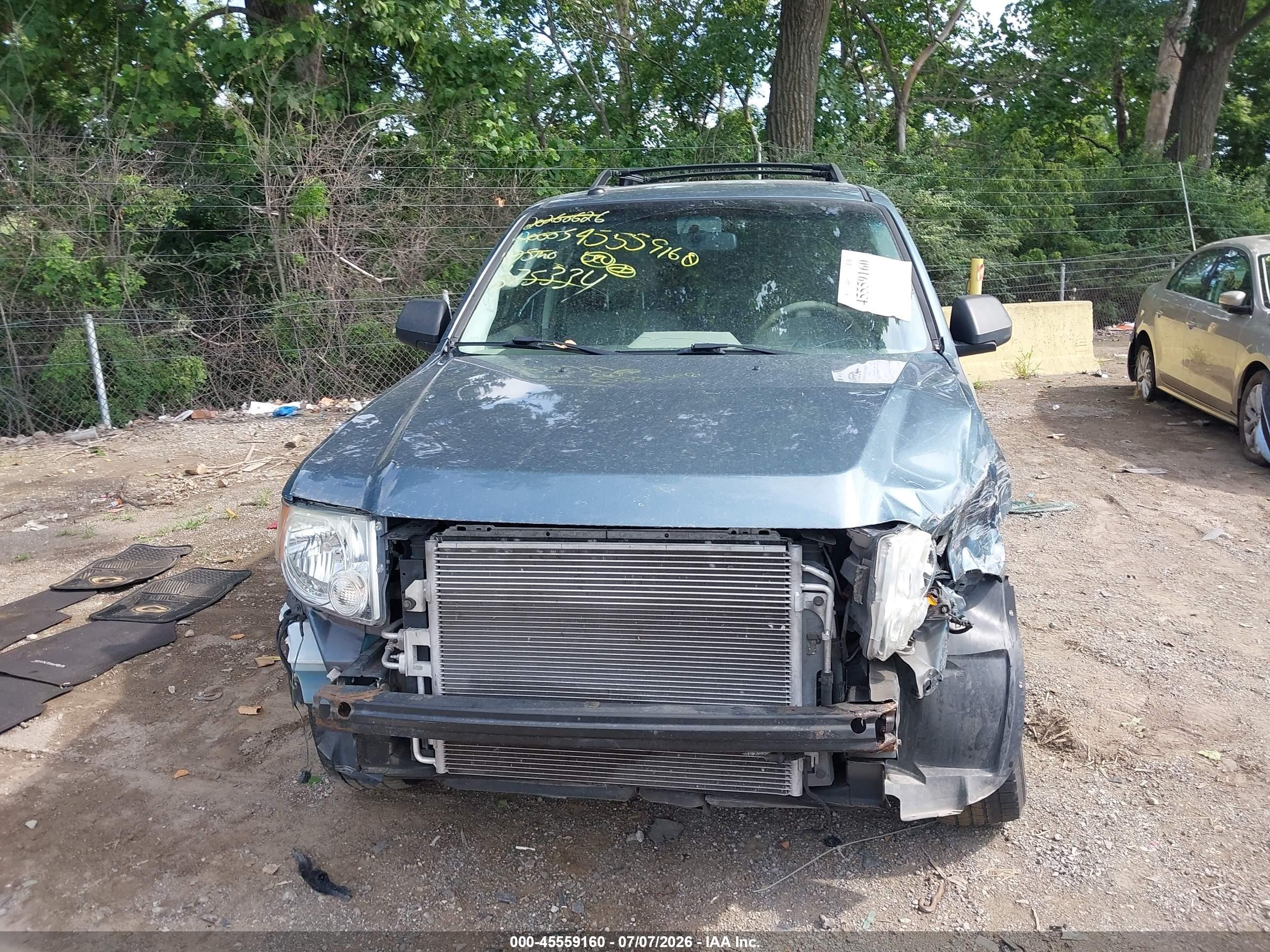 2012 Ford Escape Xlt Синий vin: 1FMCU0D76CKB75334