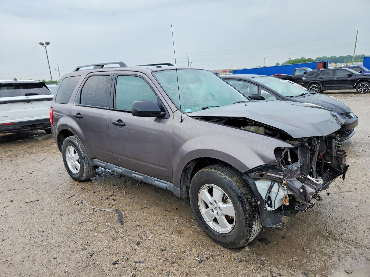 2012 Ford Escape Xlt Gray vin: 1FMCU0D76CKB75981