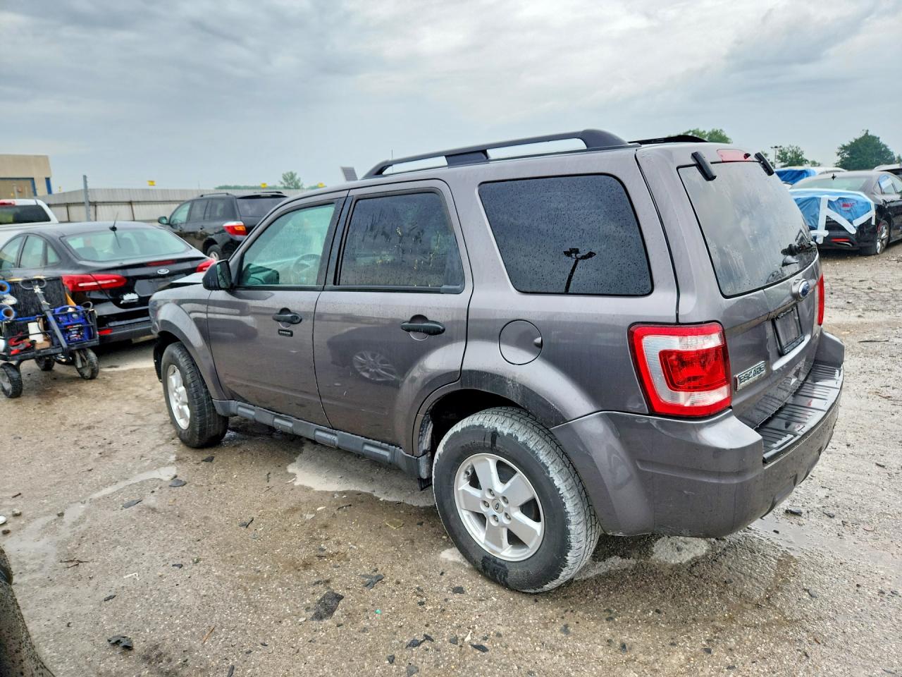 2012 Ford Escape Xlt Gray vin: 1FMCU0D76CKB75981