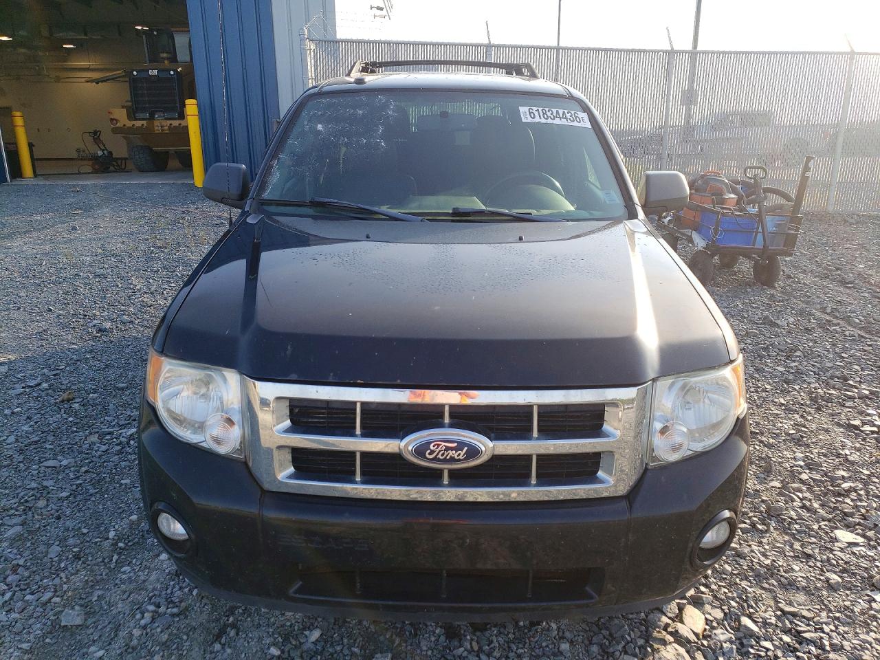 2012 Ford Escape Xlt Black vin: 1FMCU0D76CKC49867