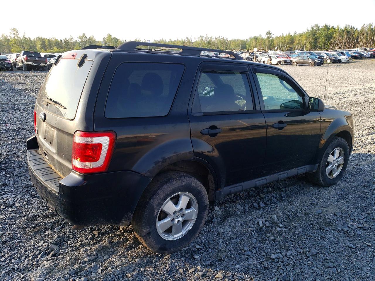 2012 Ford Escape Xlt Black vin: 1FMCU0D76CKC49867