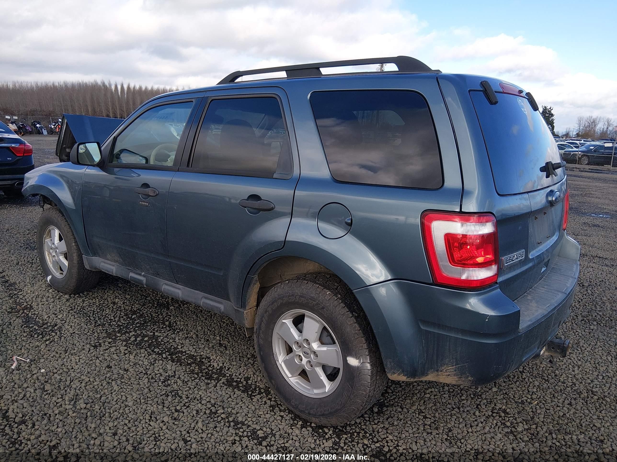 2010 Ford Escape Xlt Light Blue vin: 1FMCU0D77AKC29415