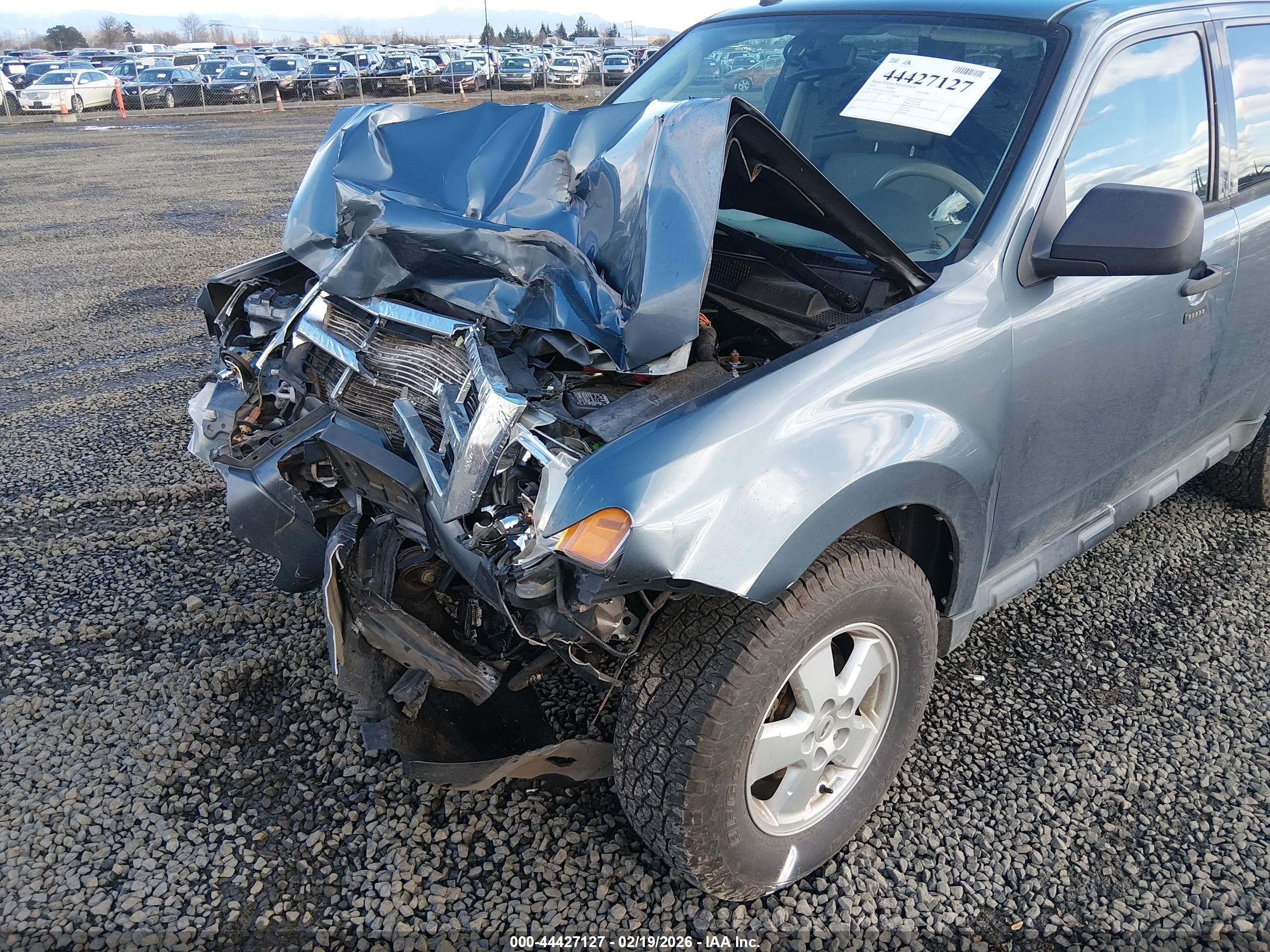 2010 Ford Escape Xlt Light Blue vin: 1FMCU0D77AKC29415