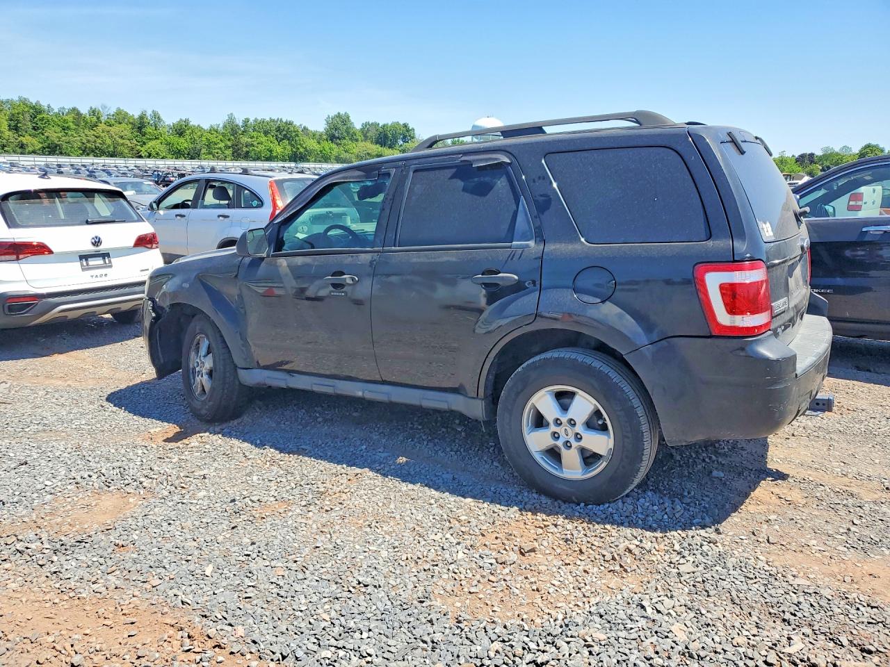 2010 Ford Escape Xlt Black vin: 1FMCU0D77AKC41208