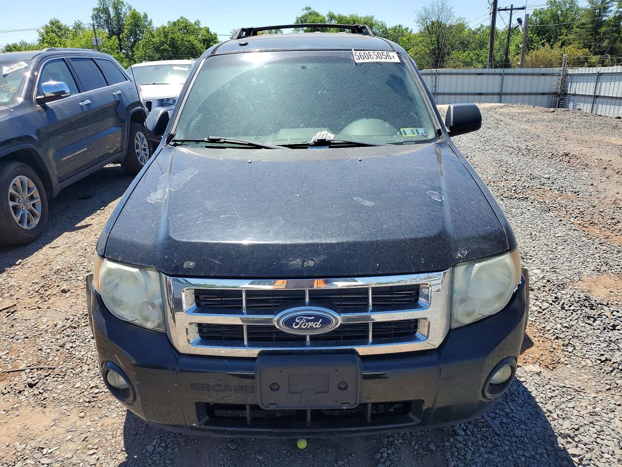 2010 Ford Escape Xlt Black vin: 1FMCU0D77AKC41208