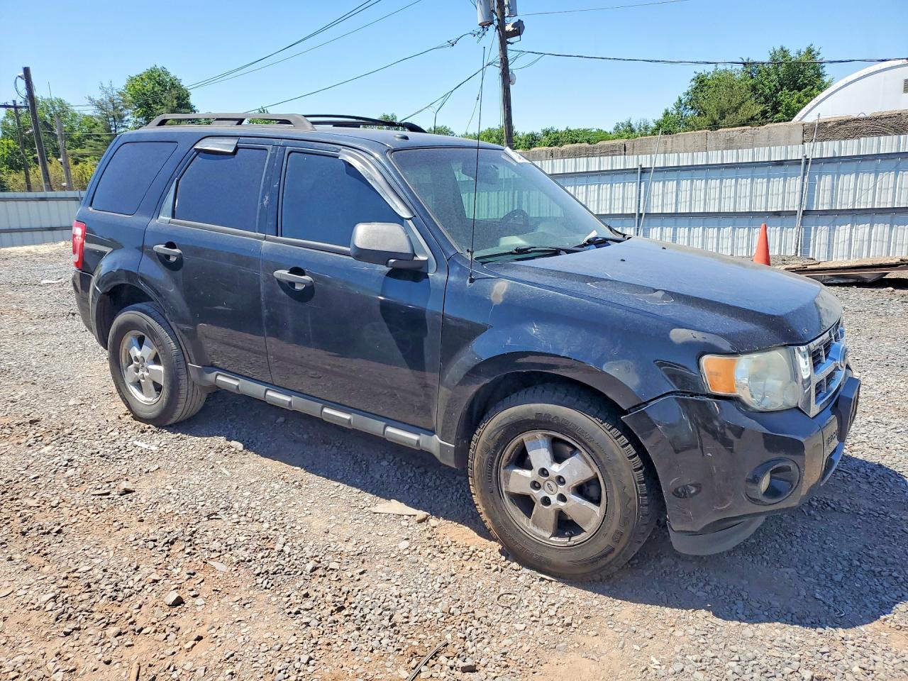 2010 Ford Escape Xlt Black vin: 1FMCU0D77AKC41208