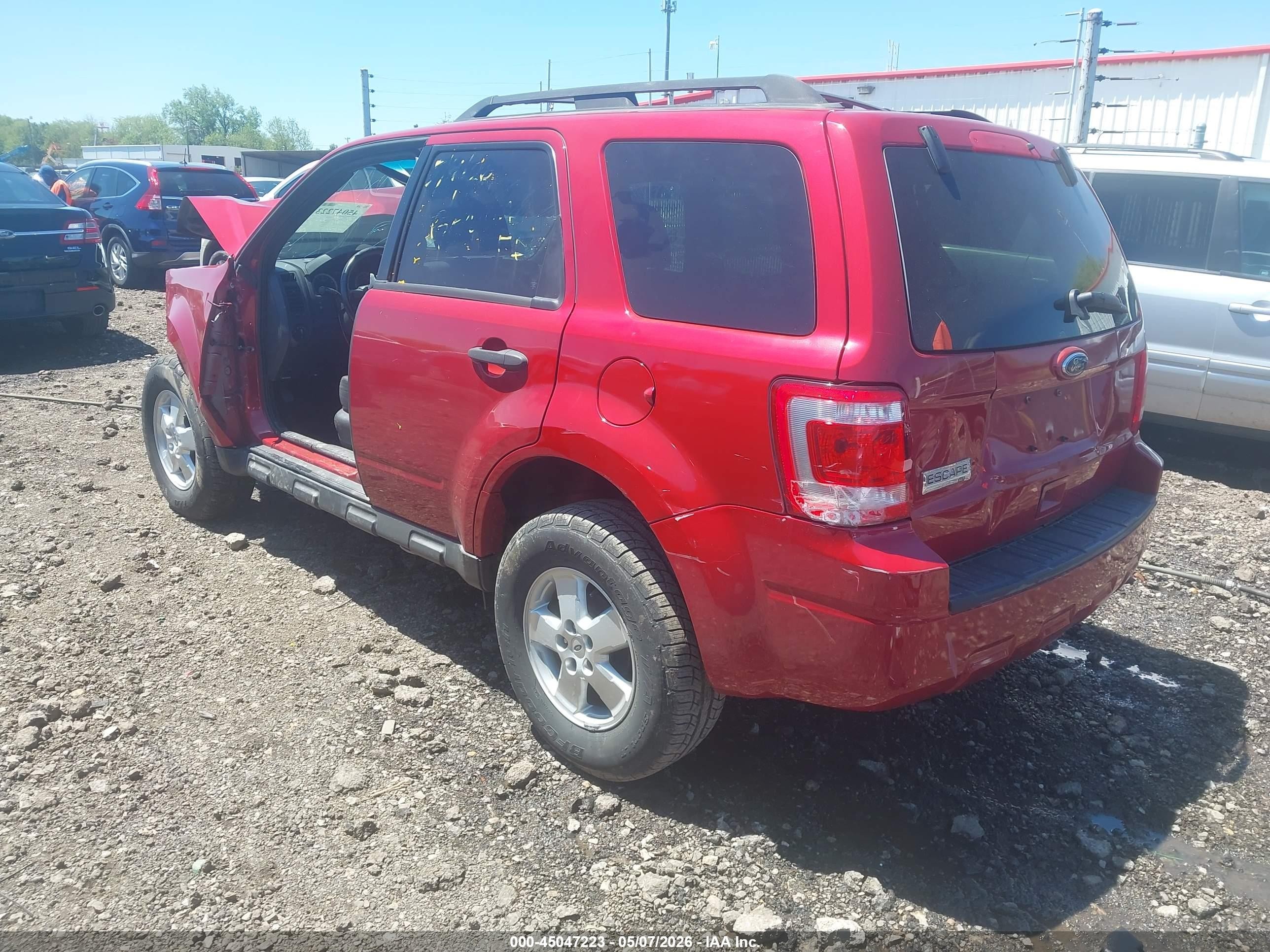 2010 Ford Escape Xlt Темно-бордовый vin: 1FMCU0D77AKC87766