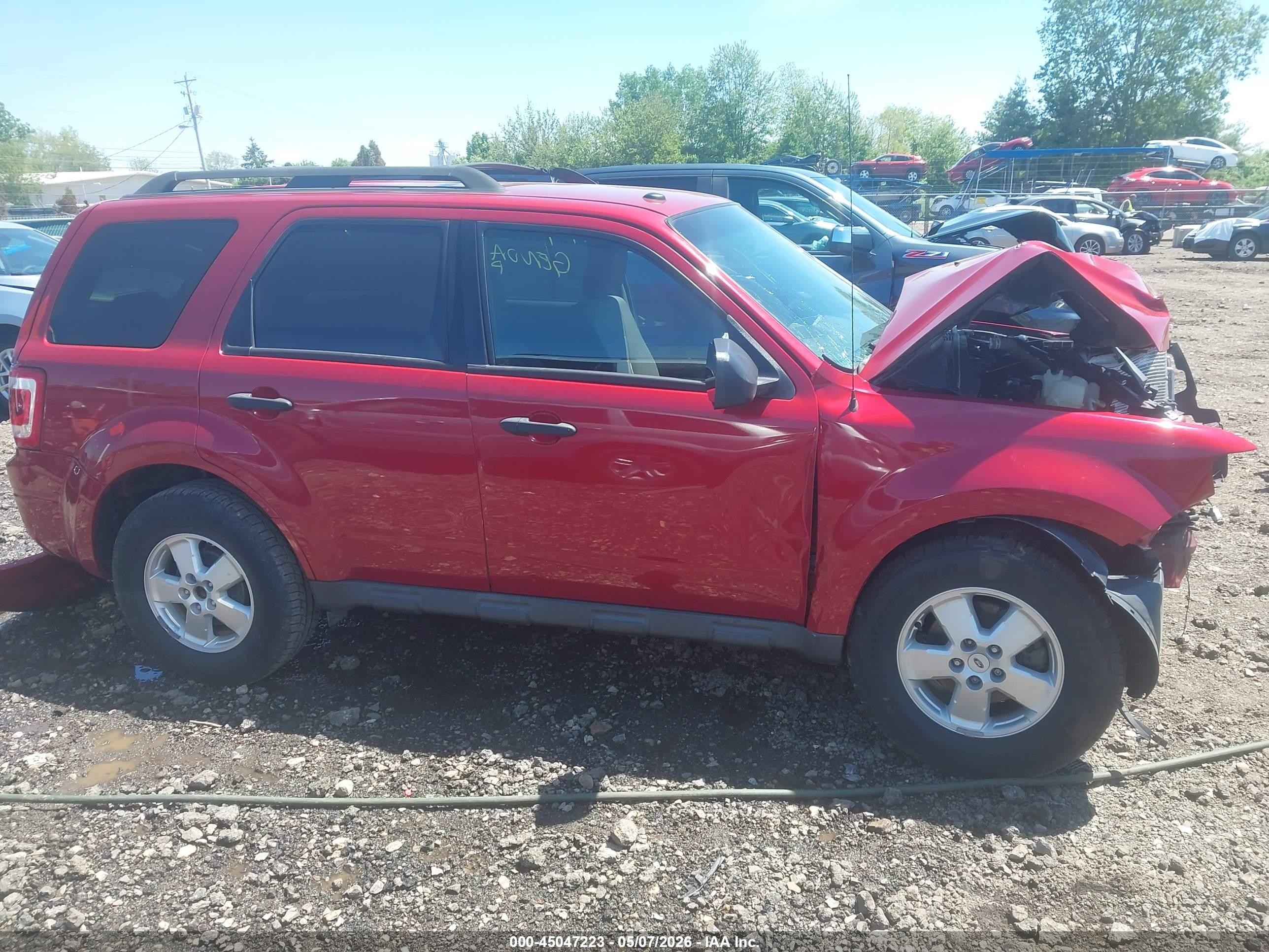 2010 Ford Escape Xlt Темно-бордовый vin: 1FMCU0D77AKC87766