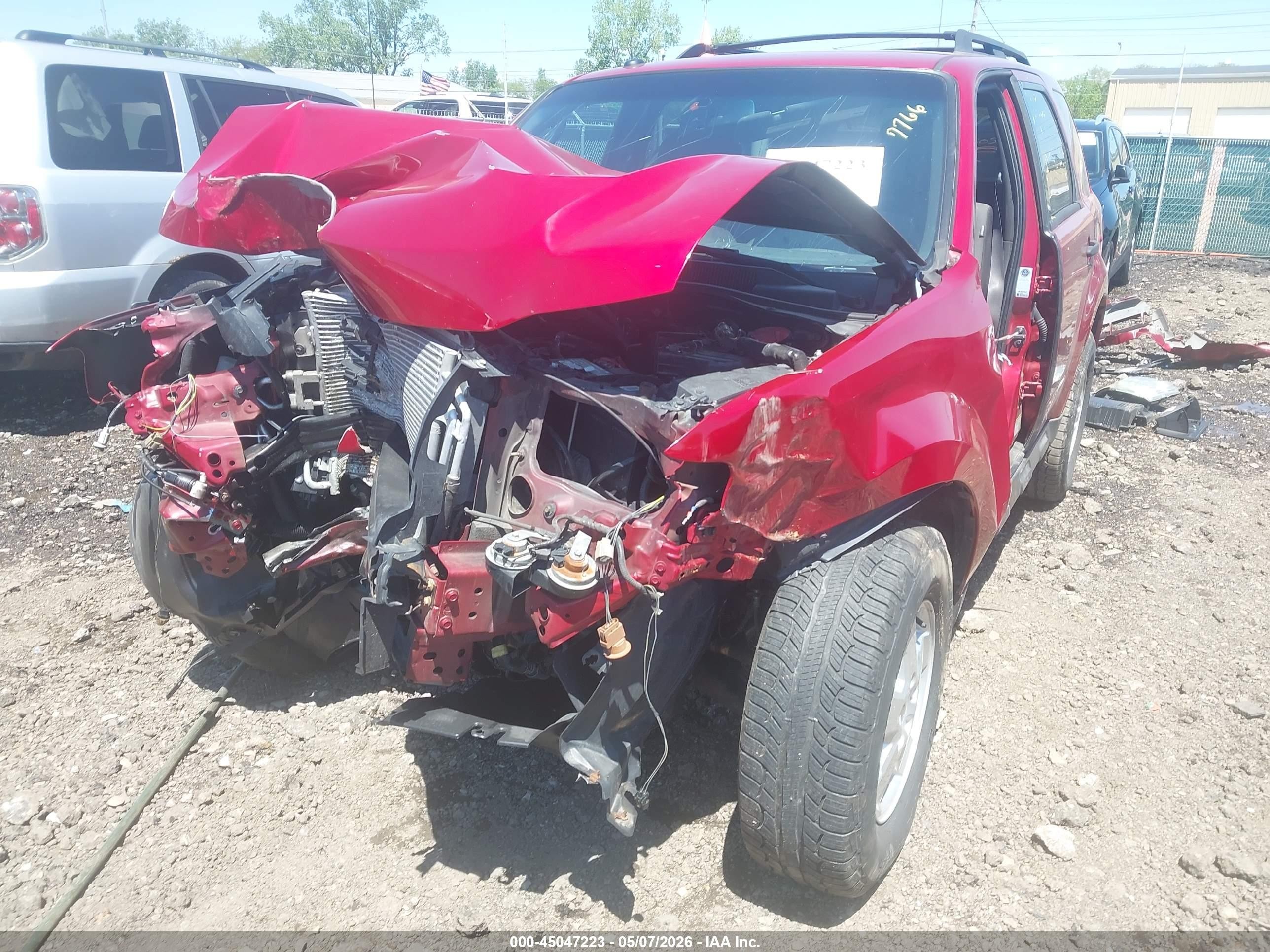 2010 Ford Escape Xlt Темно-бордовый vin: 1FMCU0D77AKC87766
