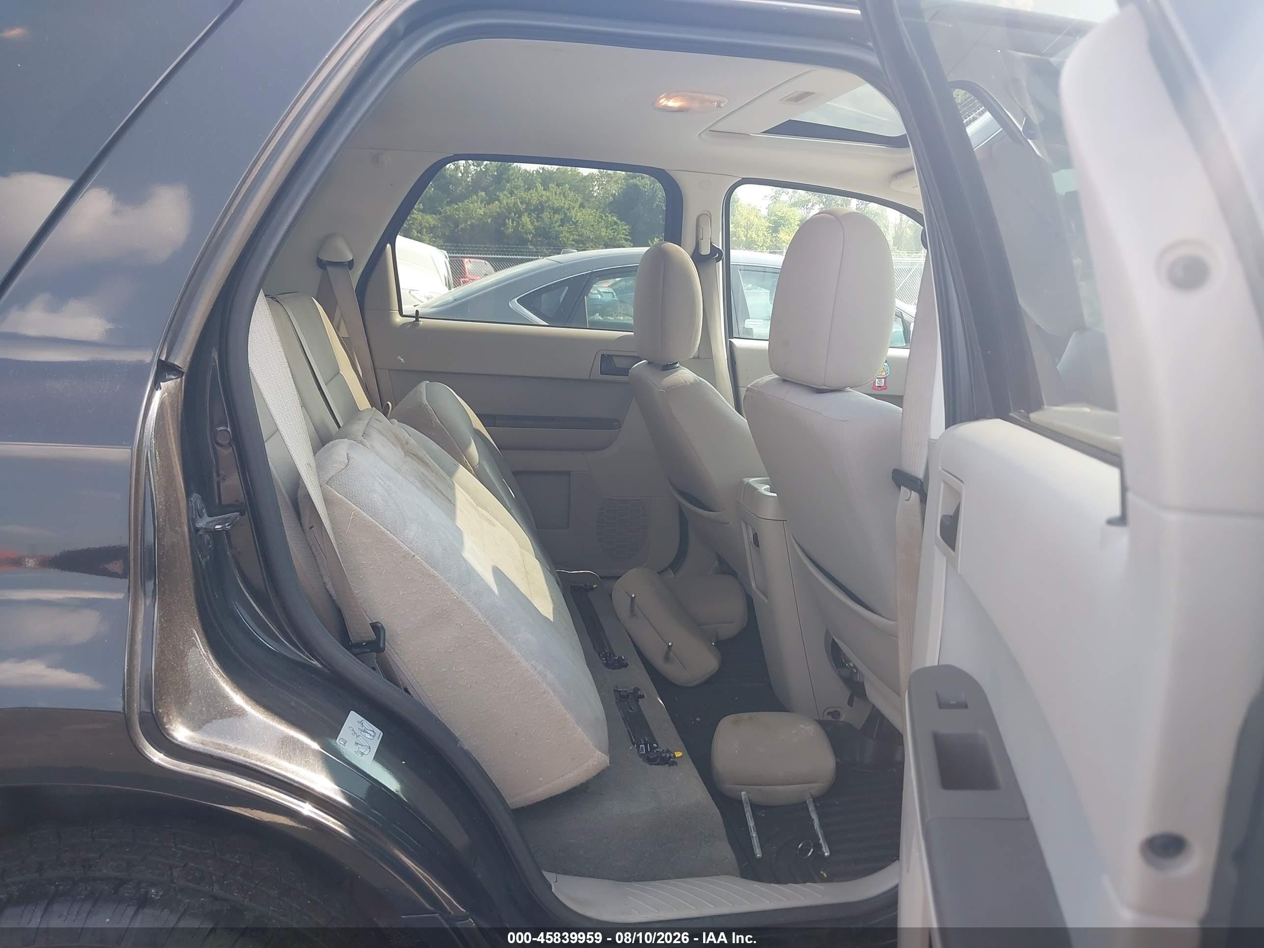 2011 Ford Escape Xlt Black vin: 1FMCU0D77BKA31385