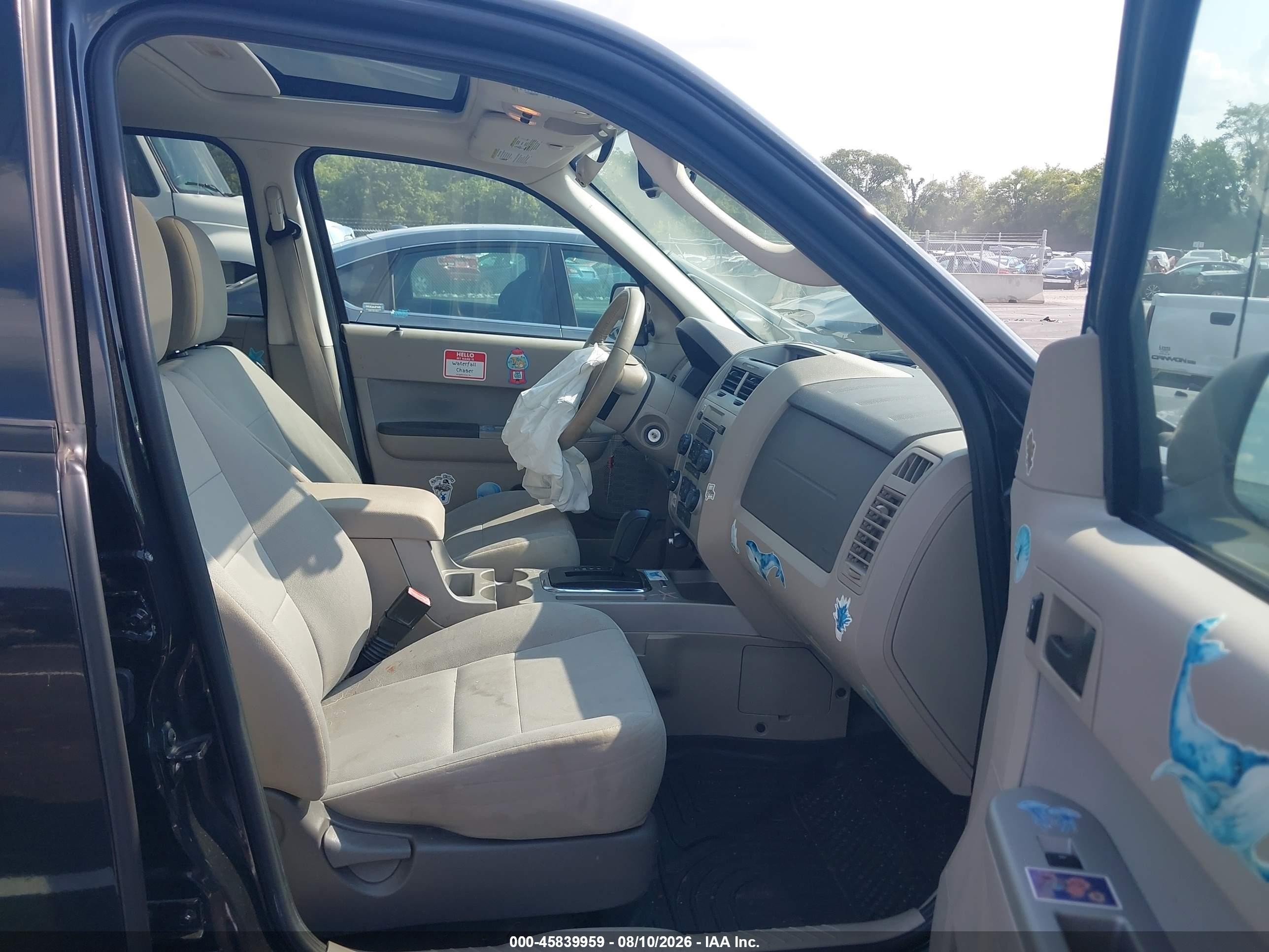 2011 Ford Escape Xlt Black vin: 1FMCU0D77BKA31385