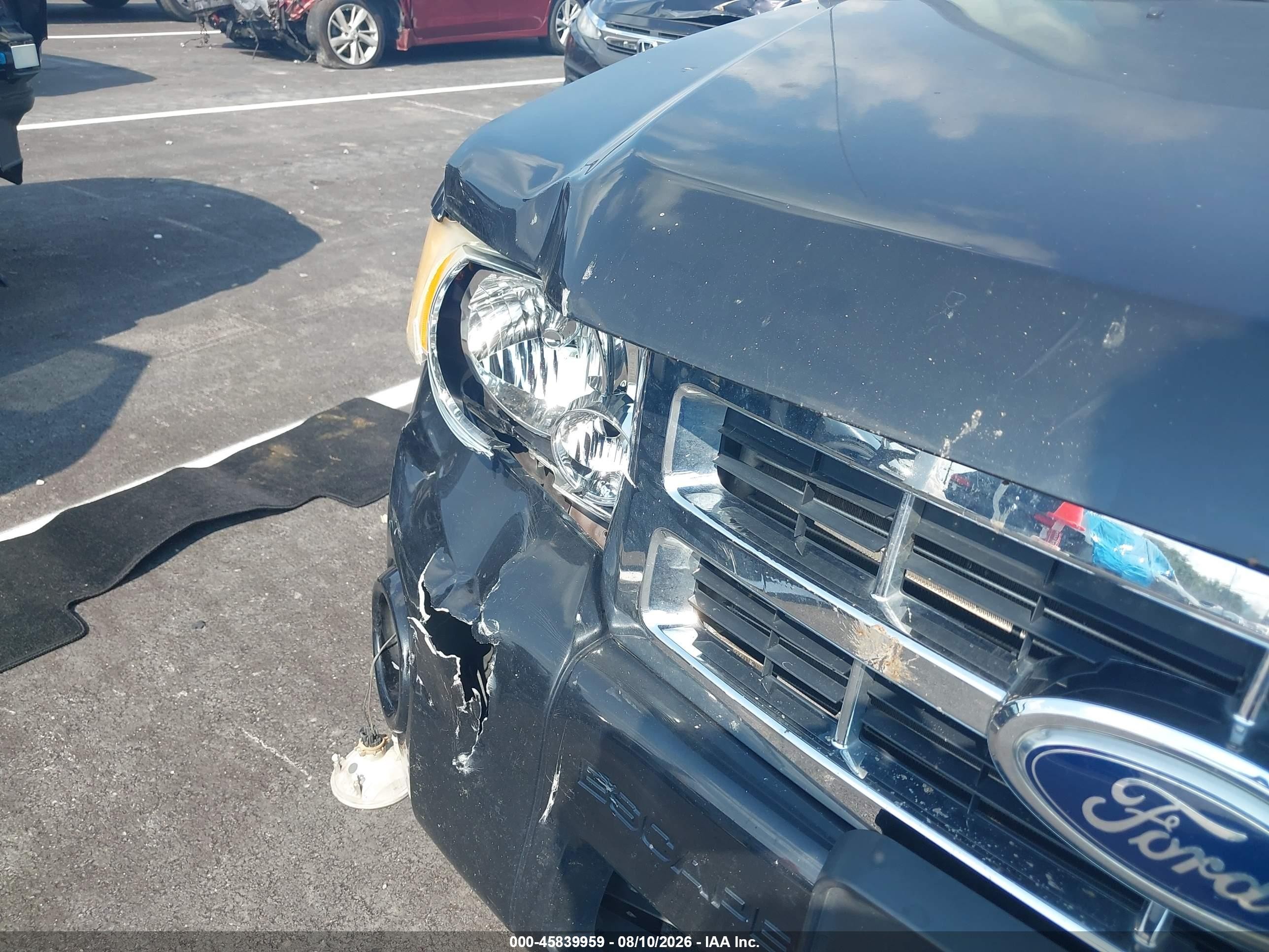 2011 Ford Escape Xlt Black vin: 1FMCU0D77BKA31385