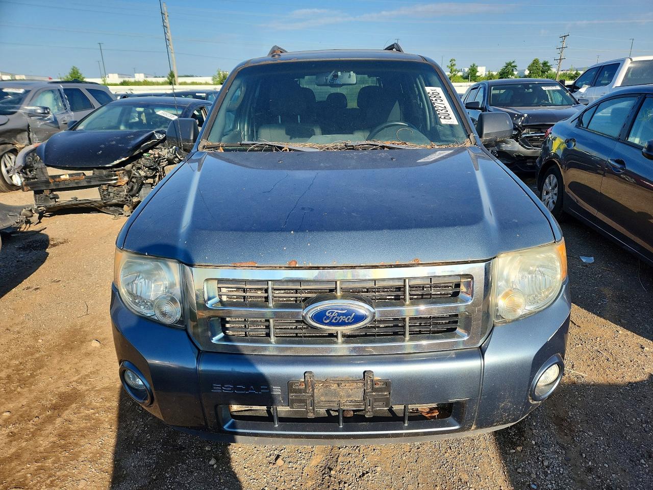 2011 Ford Escape Xlt Blue vin: 1FMCU0D77BKA54780