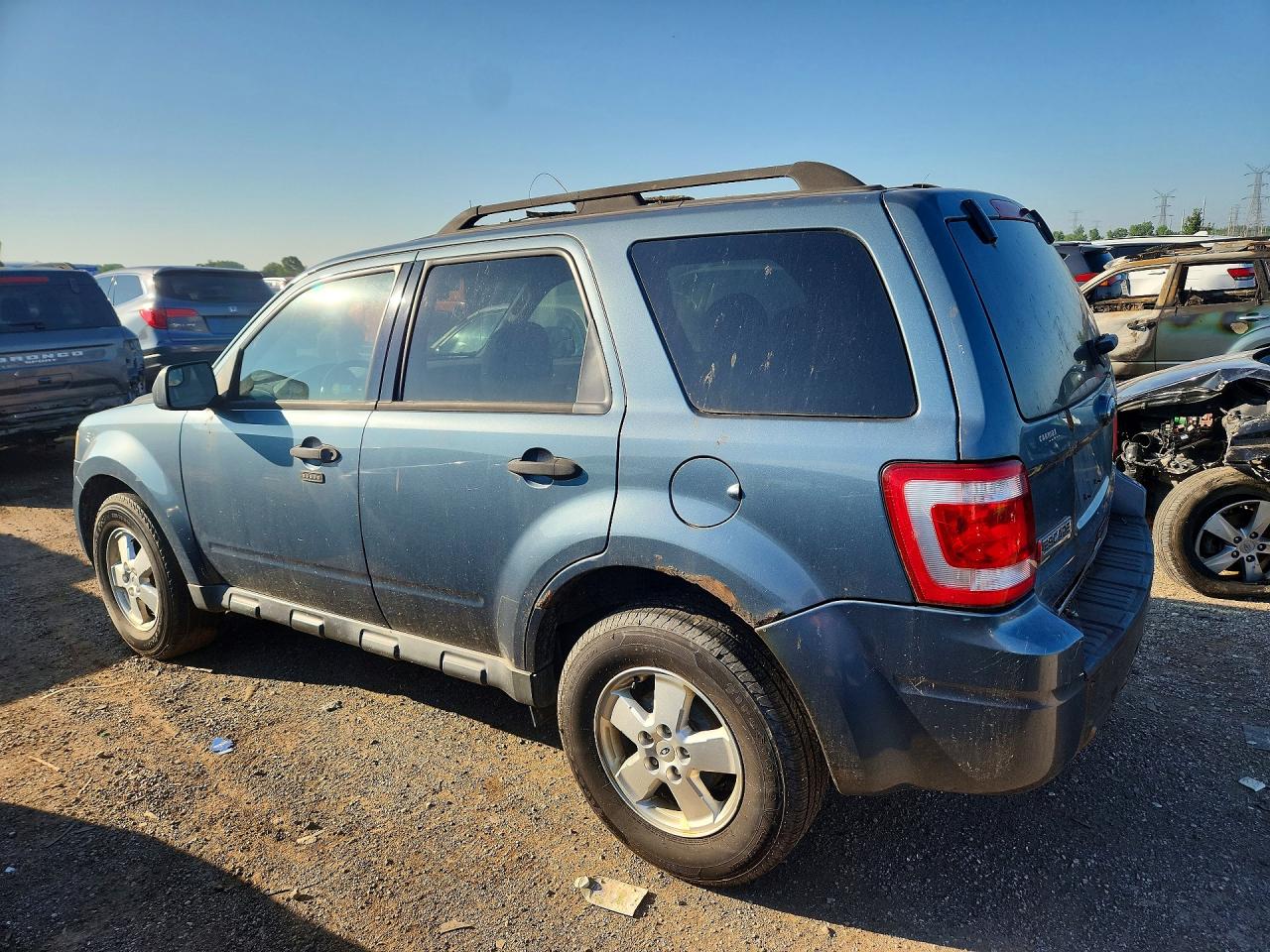 2011 Ford Escape Xlt Blue vin: 1FMCU0D77BKA54780